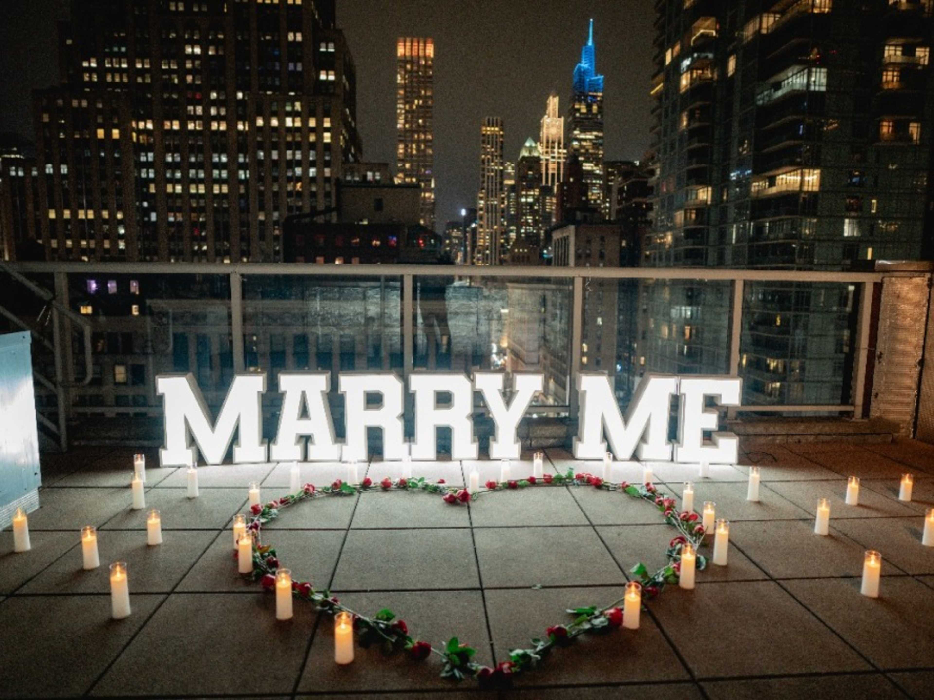 Marry Me letters