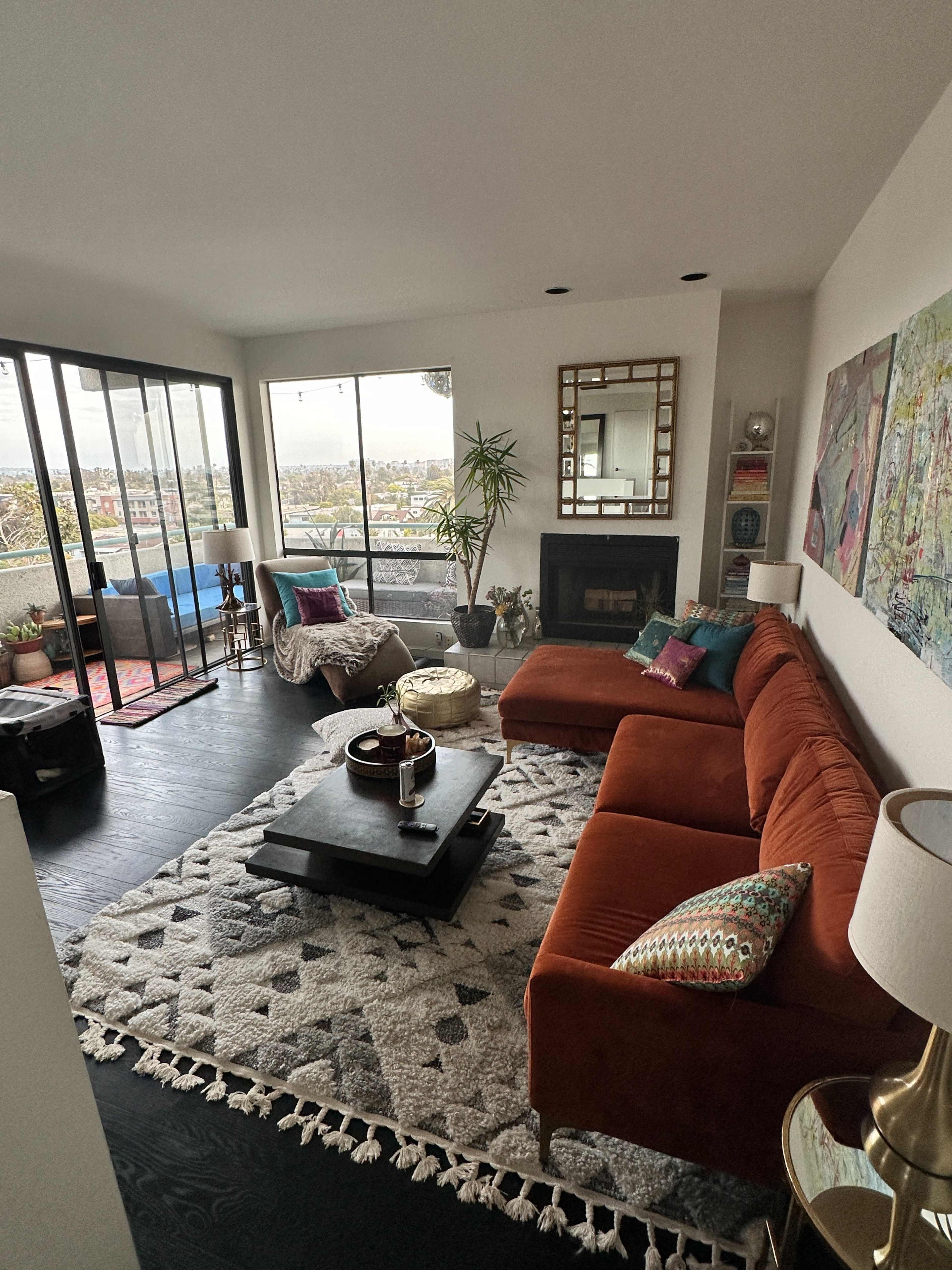 Boho Vibes in Venice | Corner Apartment with Wraparound Balcony Image in Venice, Venice, CA