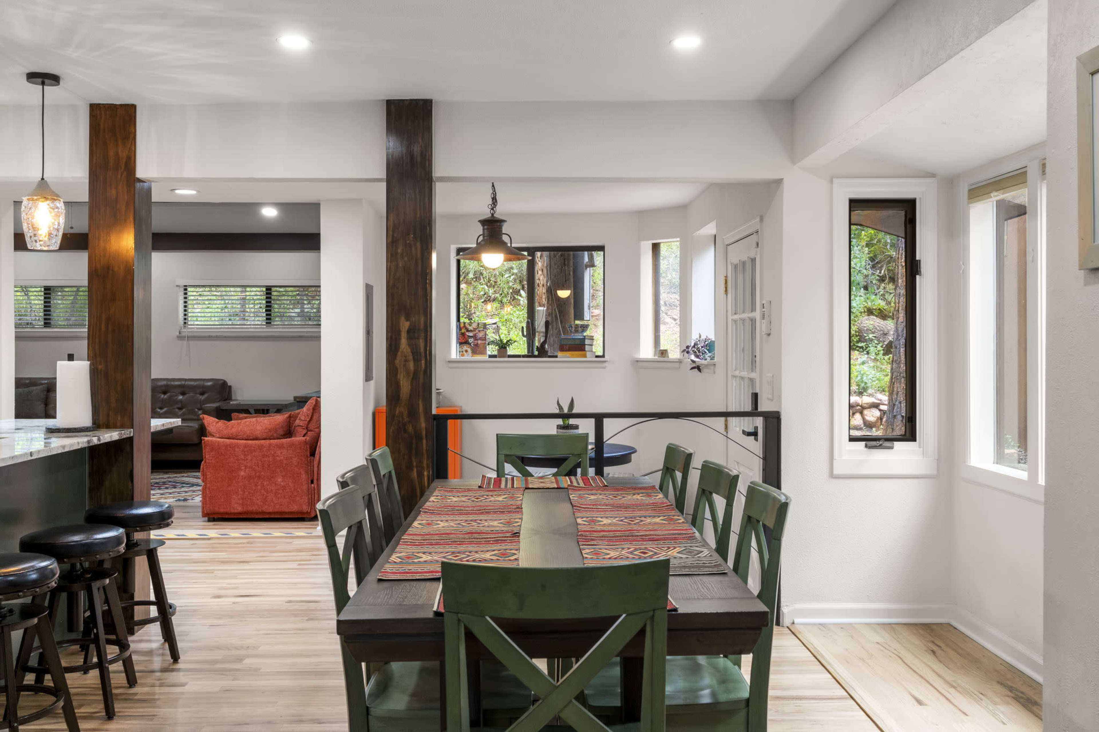 Private and cozy home on 3 acres with large entertaining area and kitchen Image in West Colorado Springs, MANITOU SPRINGS, CO