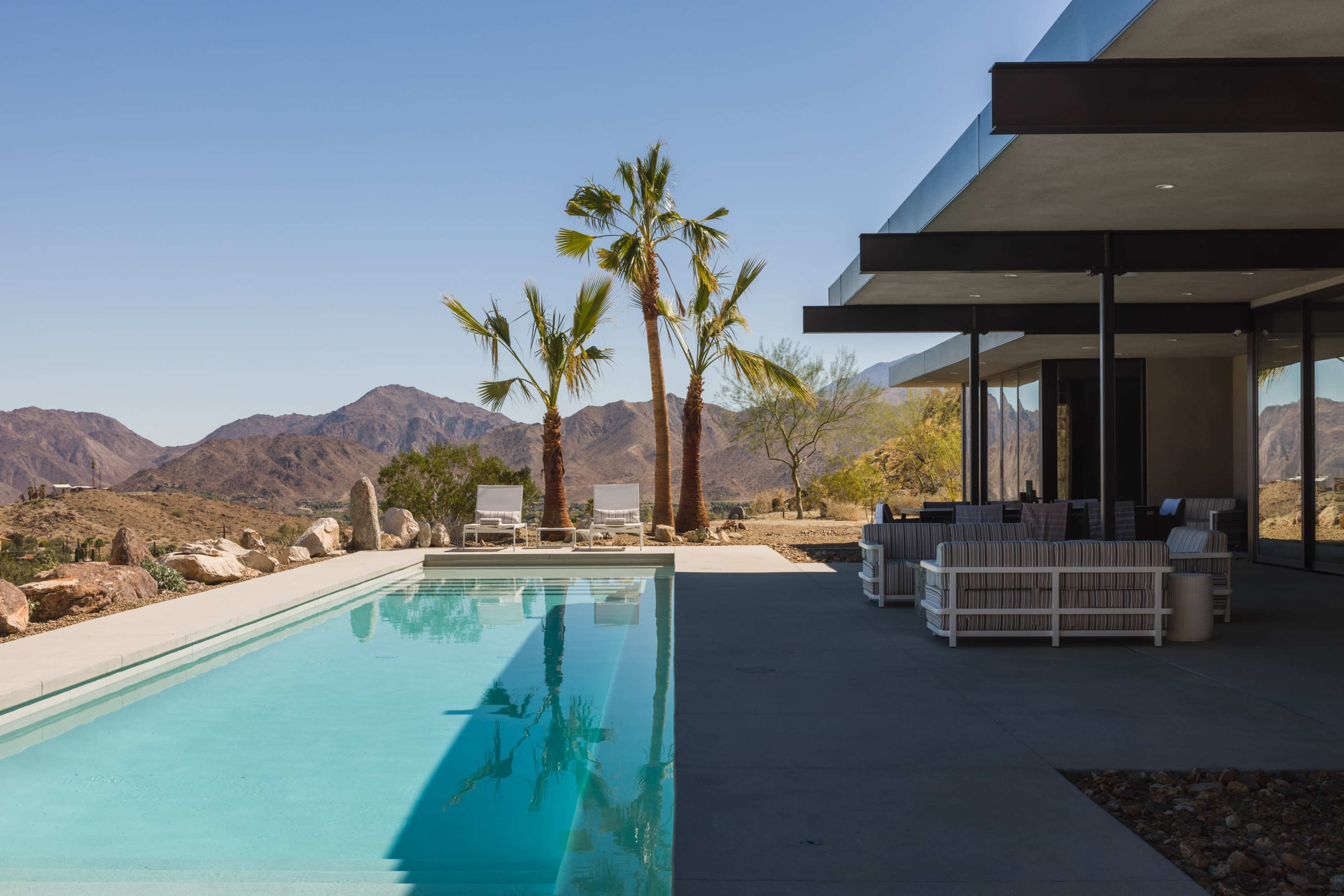 Incredible Valley View Modern Estate Image in , Palm Desert, CA