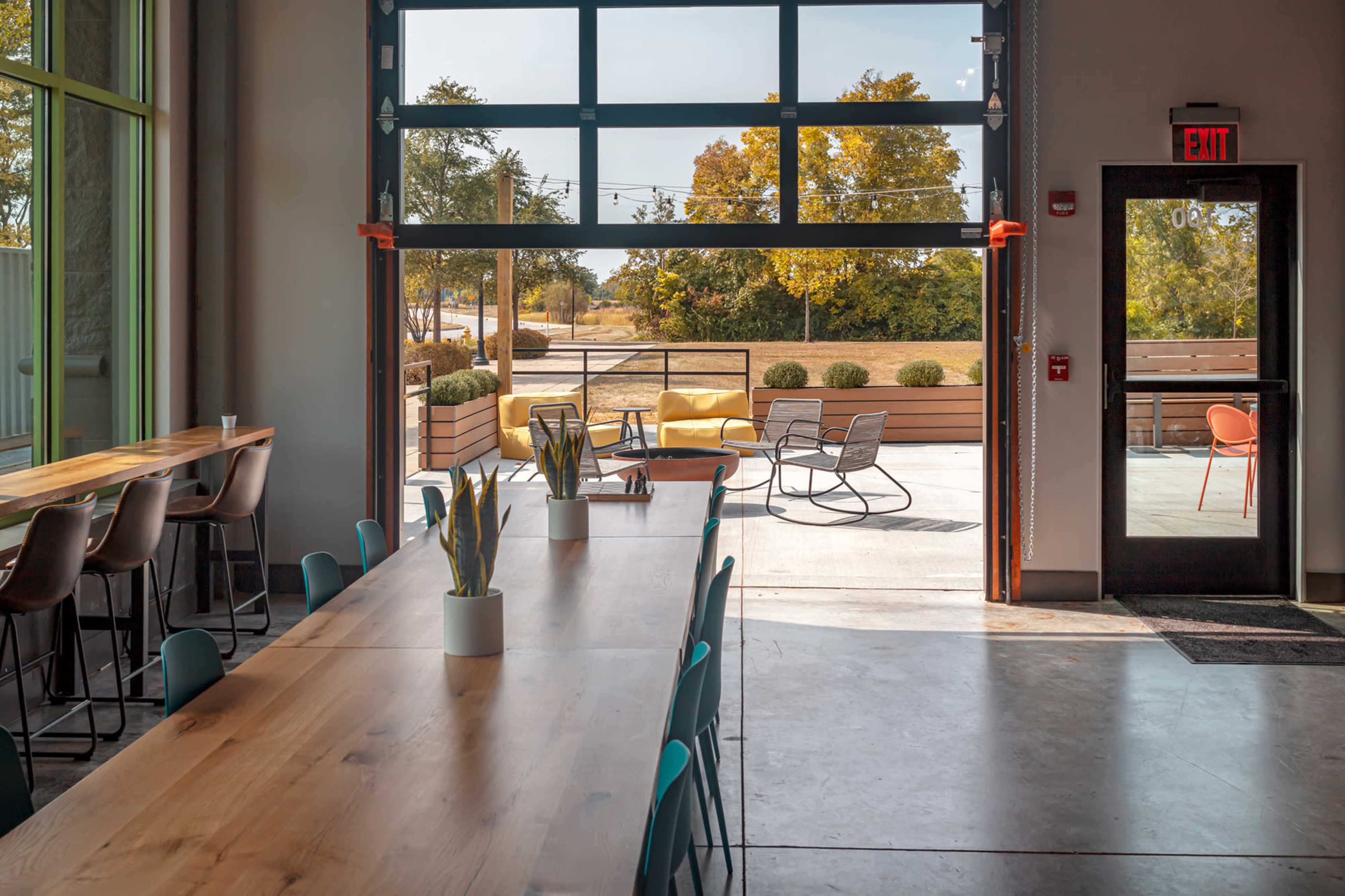 Spacious Inside/Outside Event Space with Patio and Fire Pit Image in Fall Creek Township, Noblesville, IN