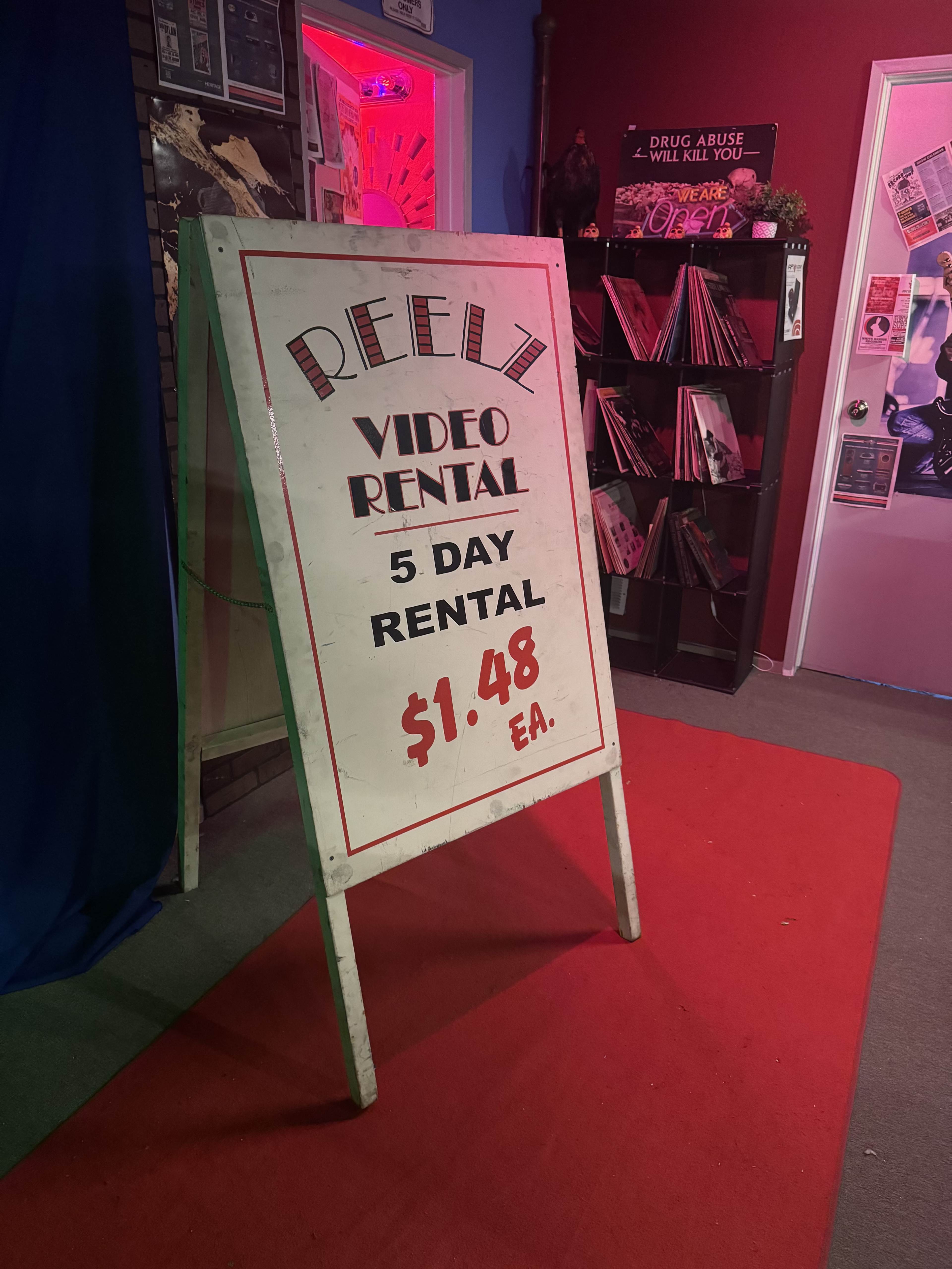 Retro-cool record store set available for filming Image in North Hollywood, North Hollywood, CA