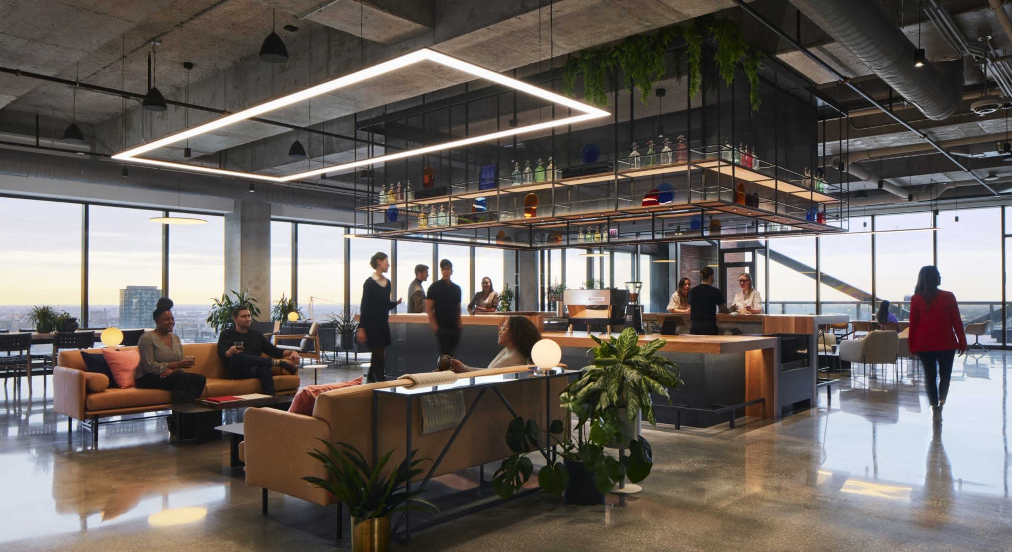 Fulton Social: Skyline Views, Game Room Fun, and Memorable Venue Image in Near West Side, Chicago, IL