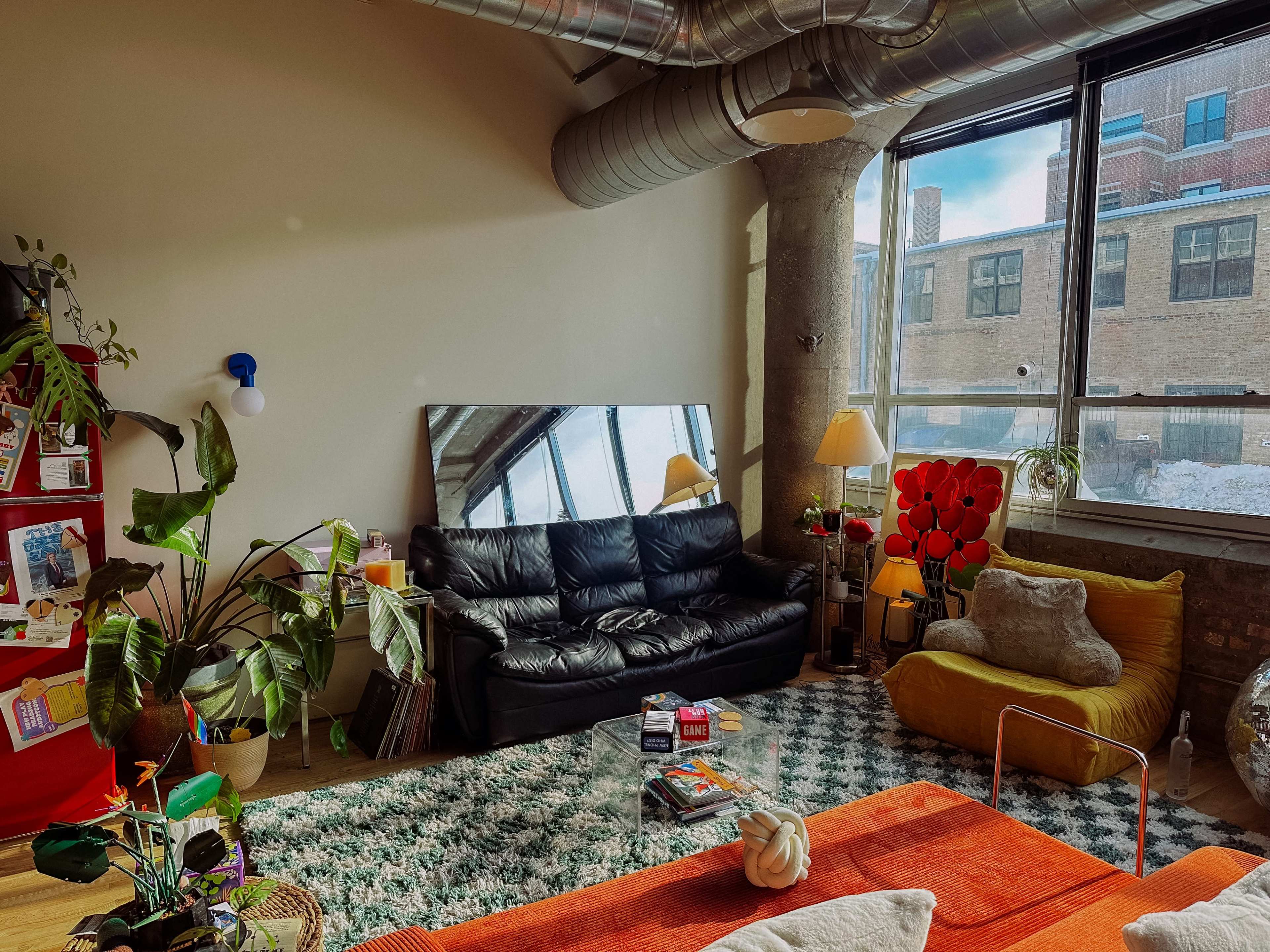 Colorful Sunlit Studio and Workspace in Ravenswood Image in Uptown, Chicago, IL