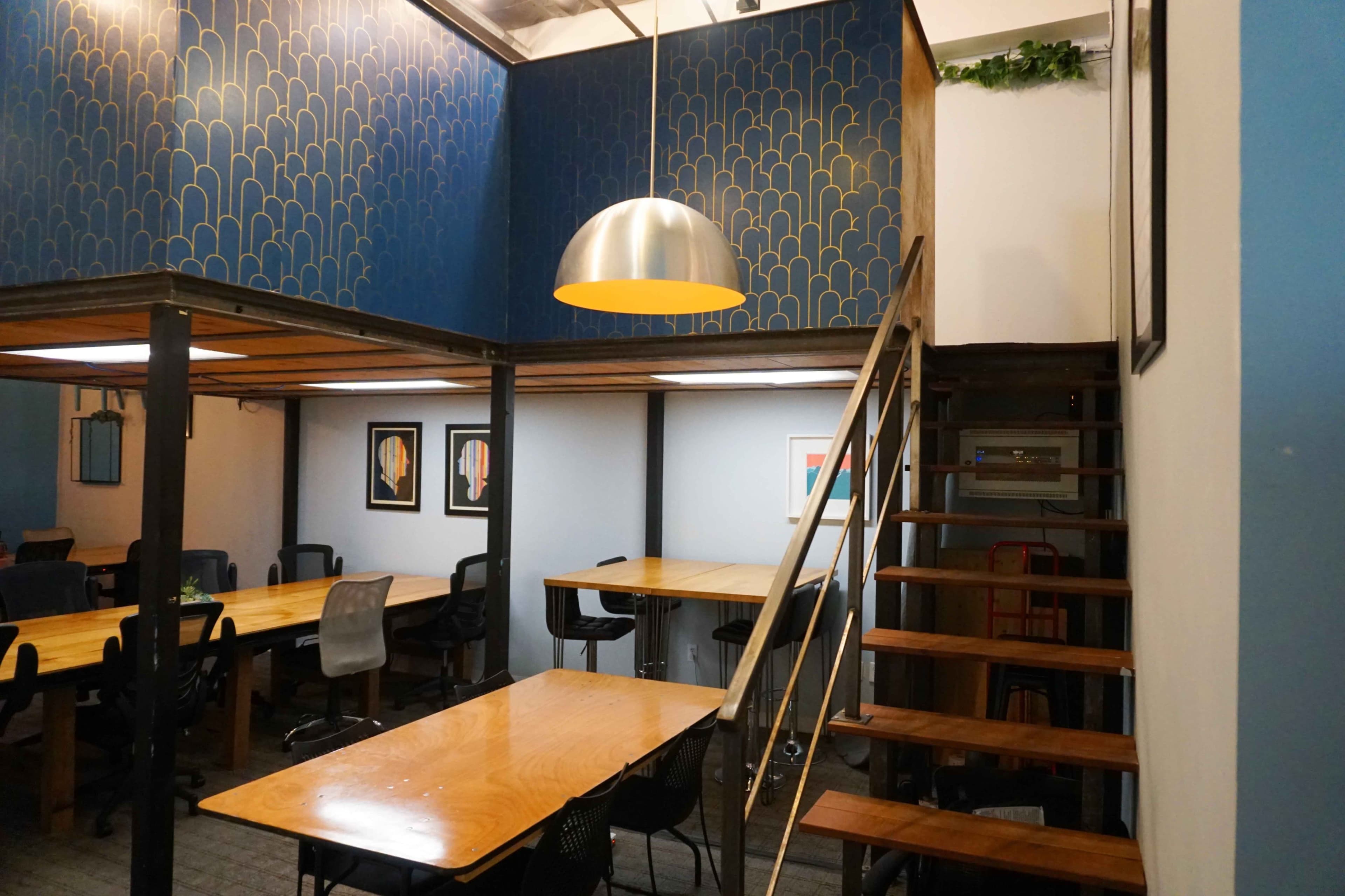 Study Hall: Creative Meeting Space with Loft Image in Govalle, Austin, TX