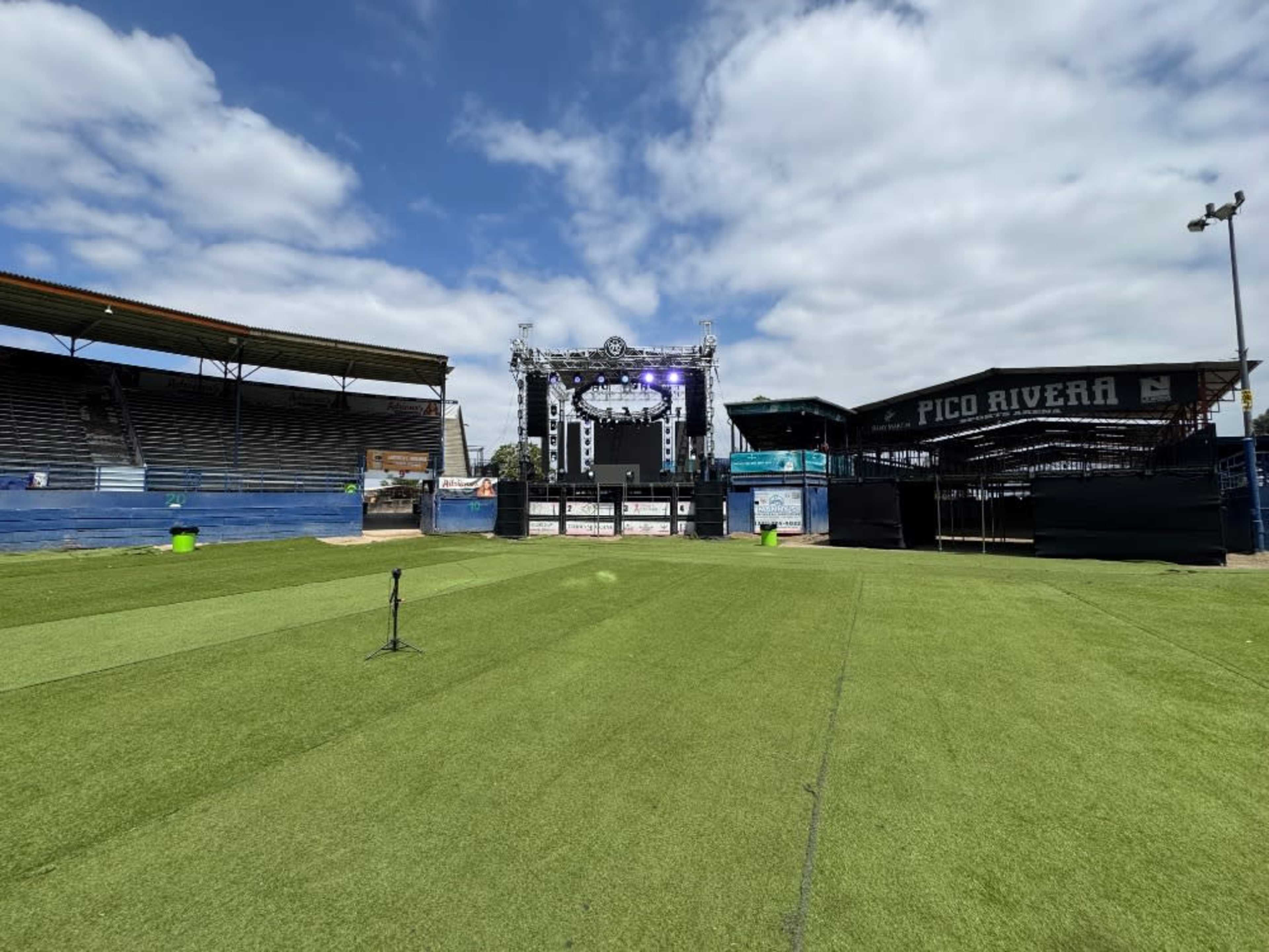Main Stage for Pico Rivera Sports Arena