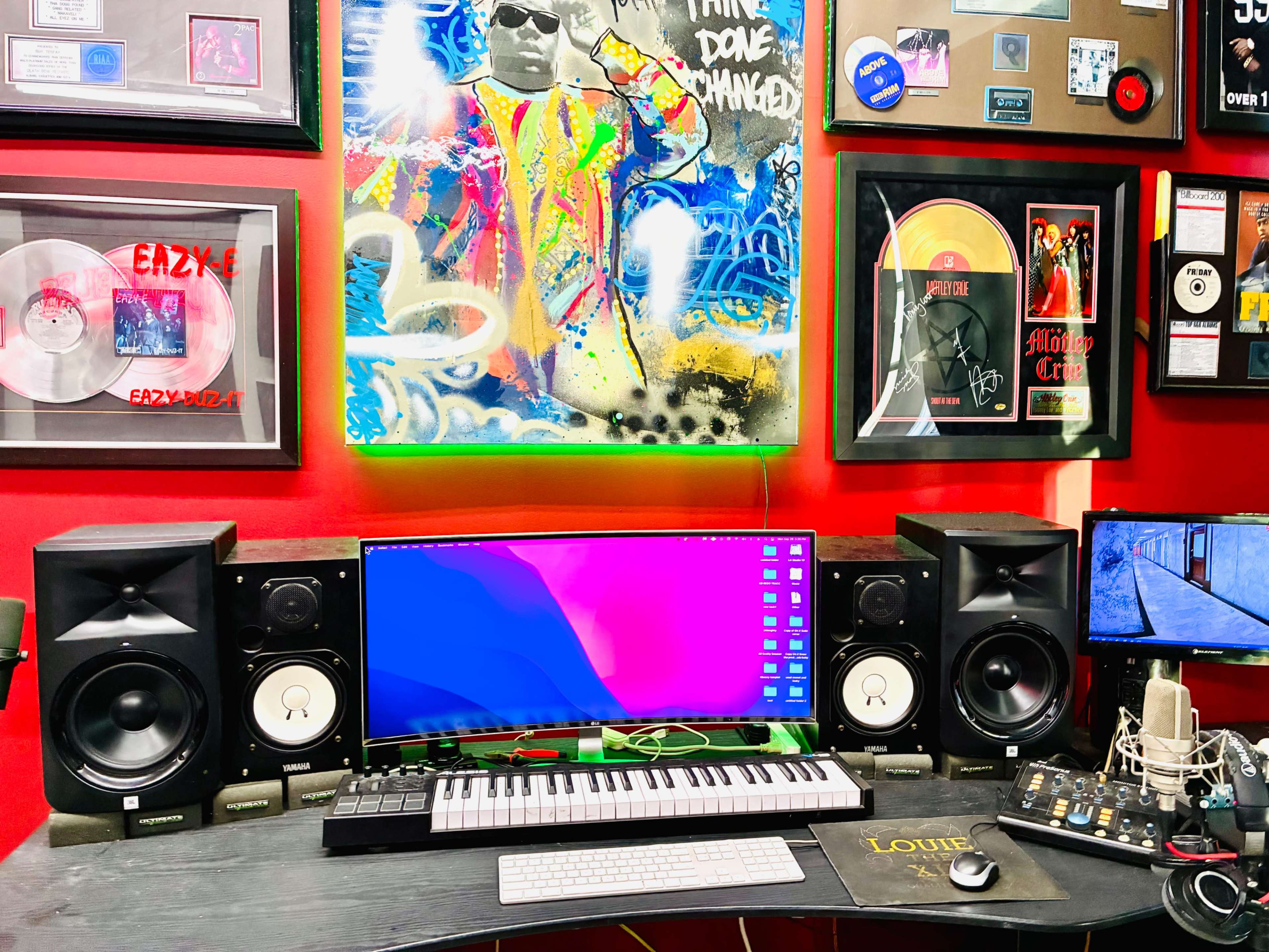 Studio13 | Downtown Recording Studio/Gold and Platinum Record Wall ...