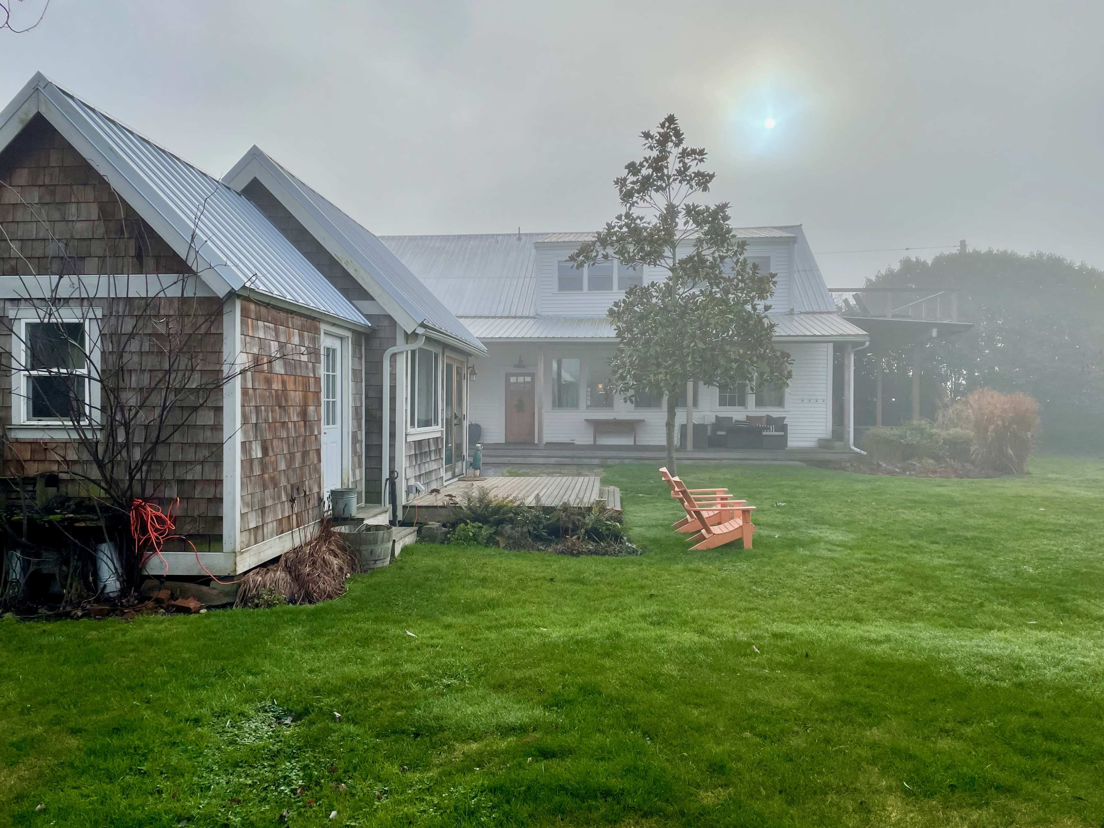 Bow-Edison Schoolhouse Loft with Private Waterfront Garden Image in Edison, Bow, WA