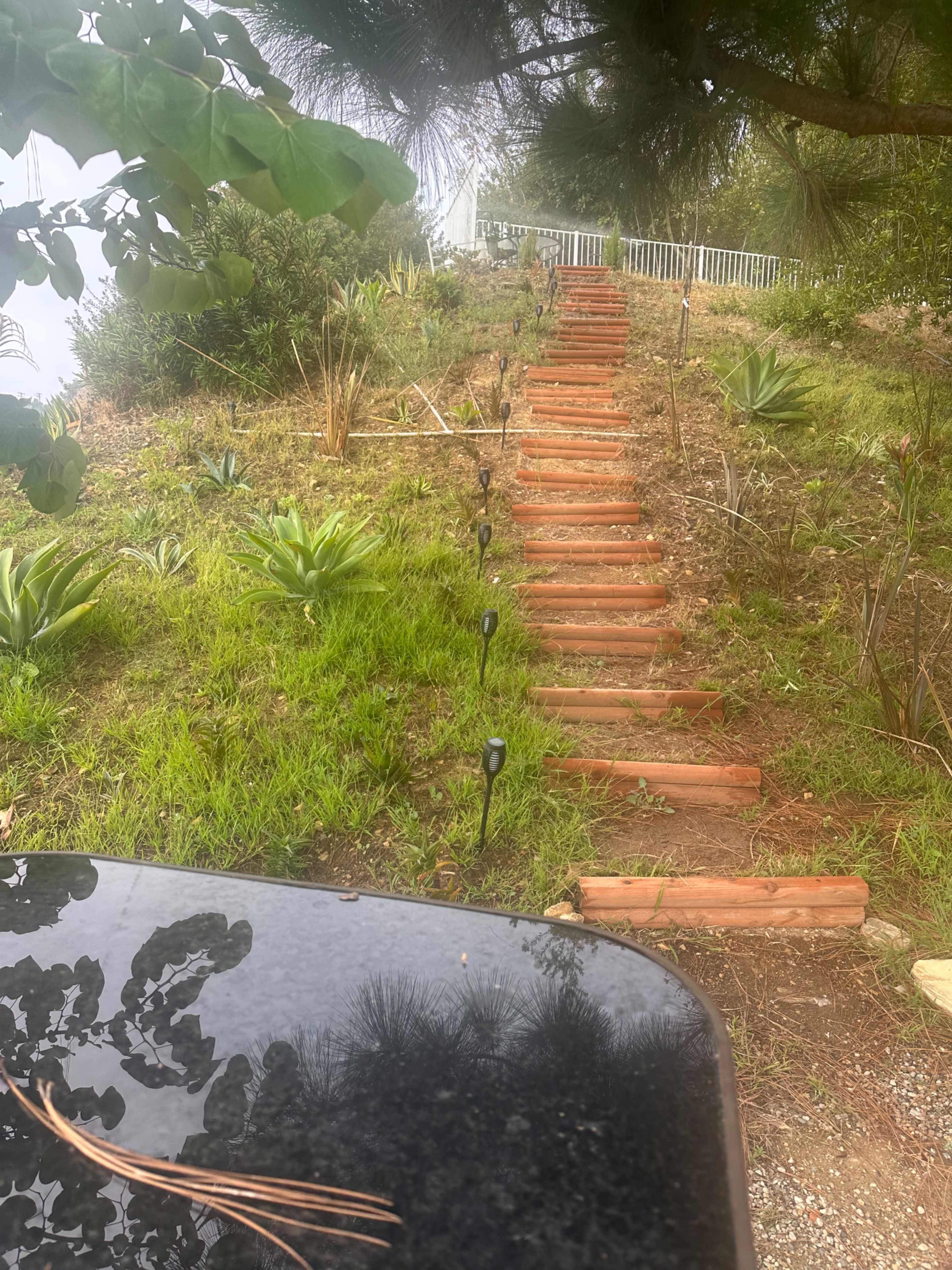 City light , Lax Airport, part ocean Image in , Palos Verdes Peninsula, CA