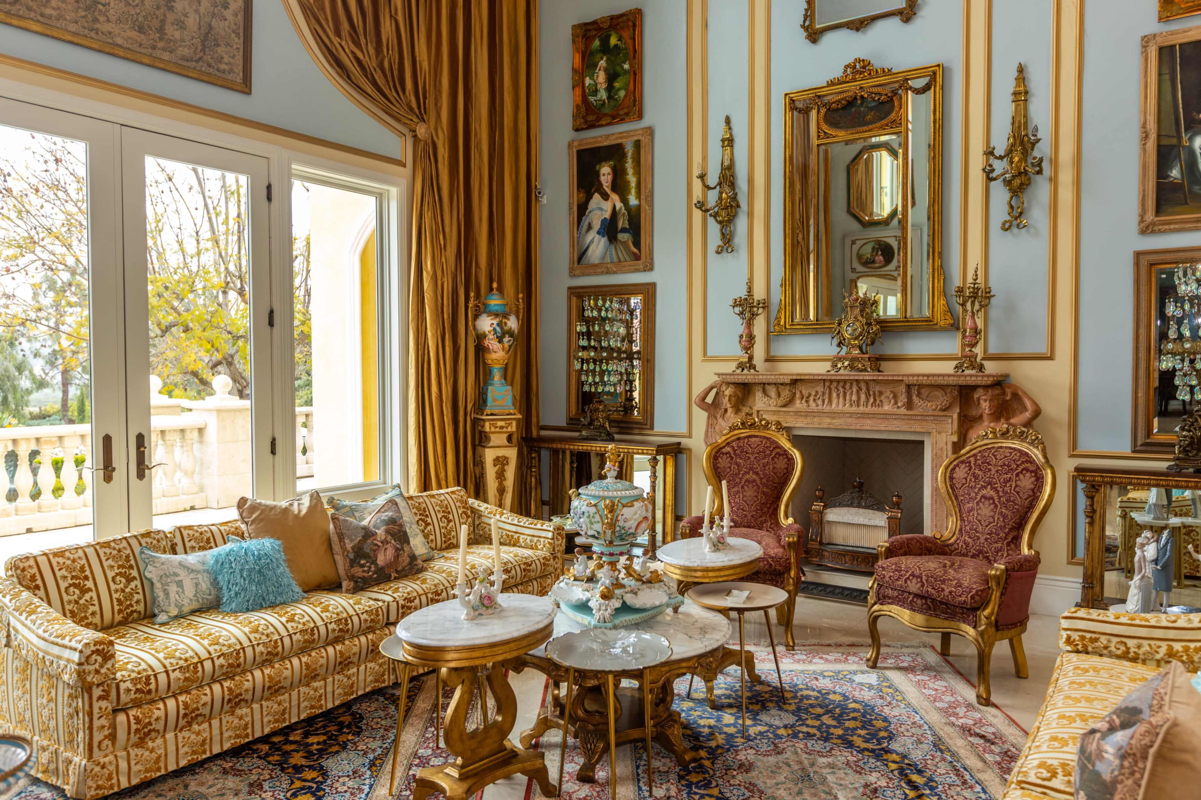 Versalle Glamorous Moroccan-Inspired Gold Chateau in San Diego Image in , Rancho Santa Fe, CA