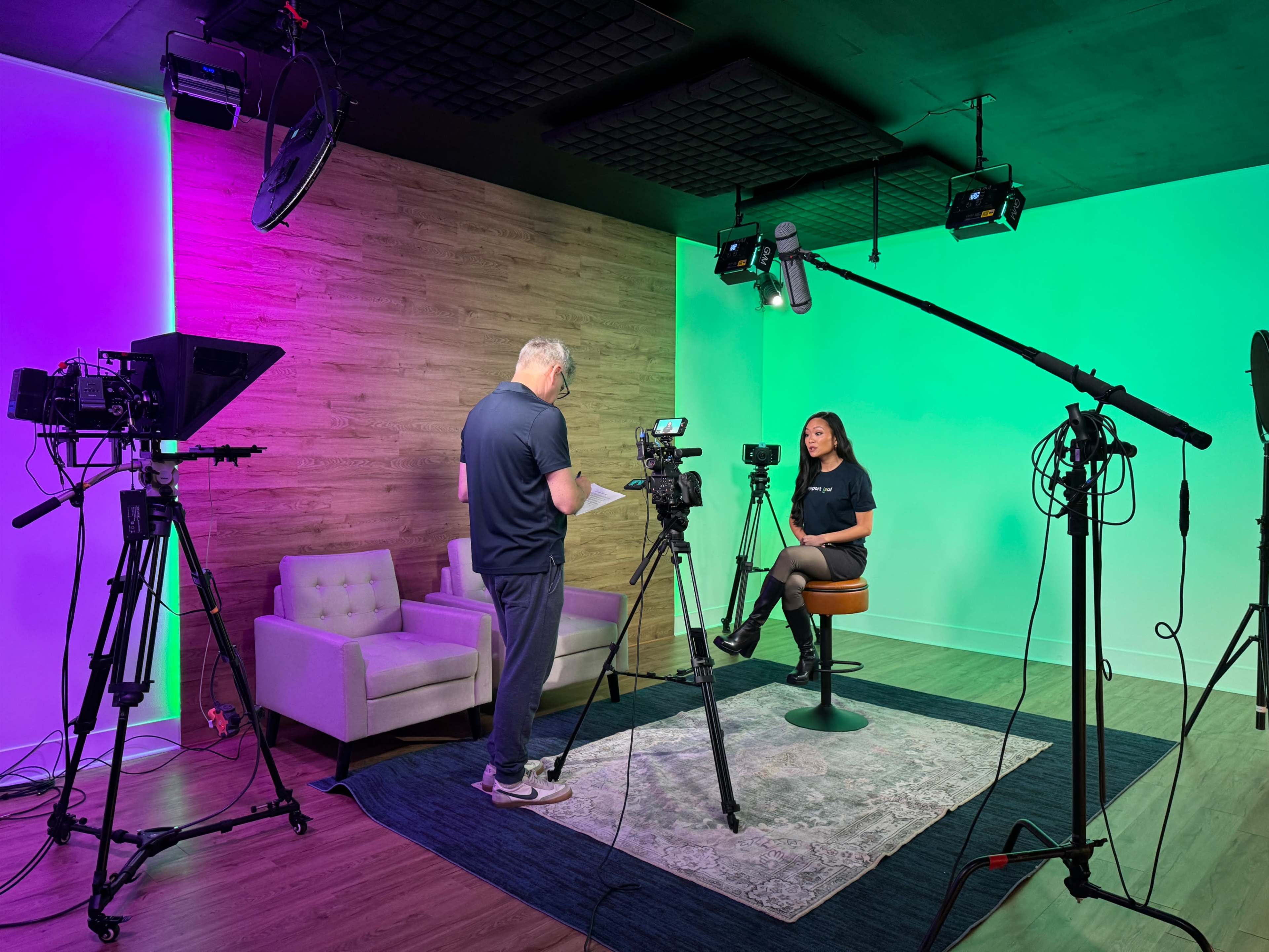 High quality, full service Podcast / Video studio with crew Image in Lower West Side, Chicago, IL
