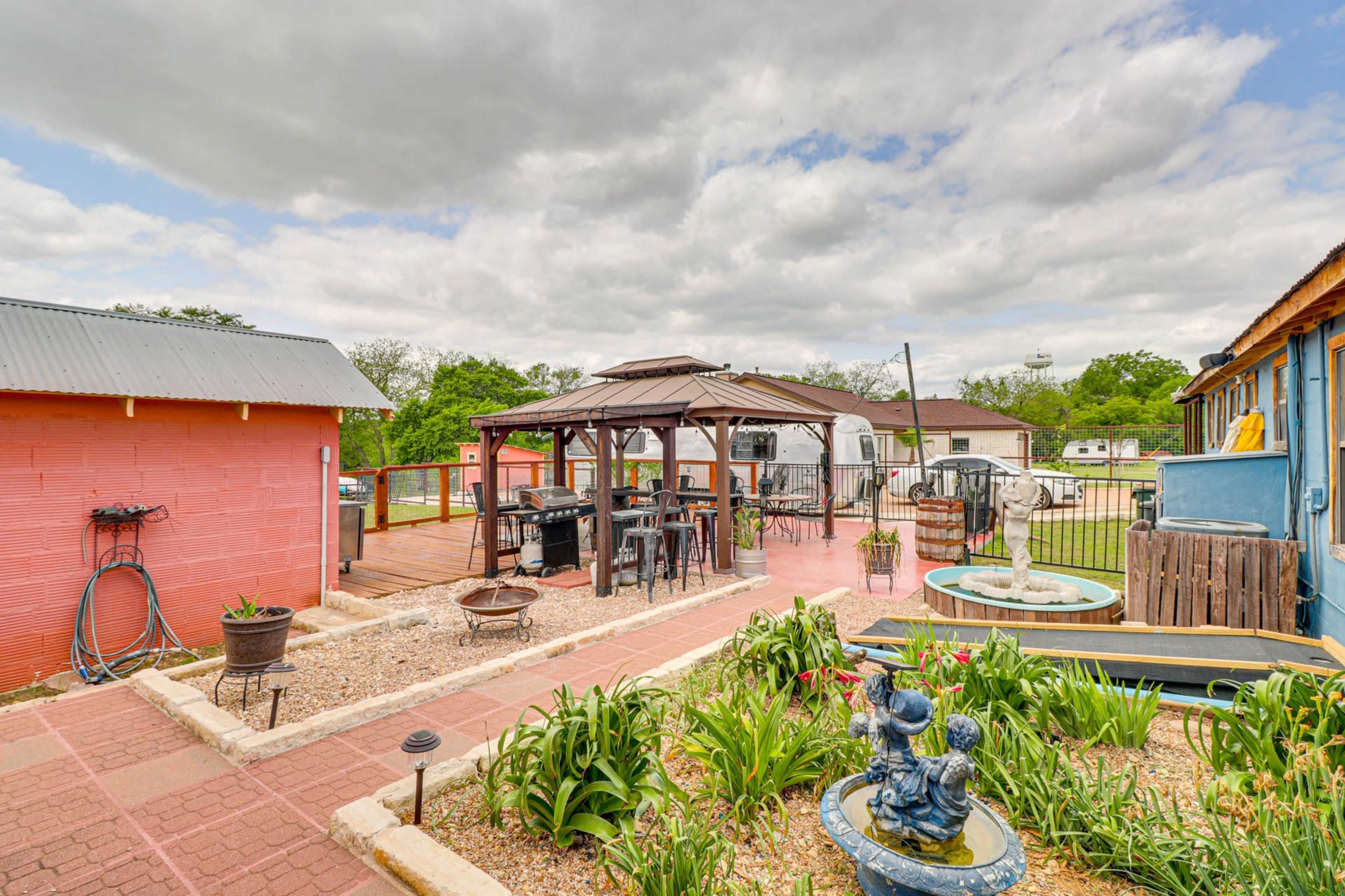 One Acre Riverfront Property Image in Martindale, Martindale, TX