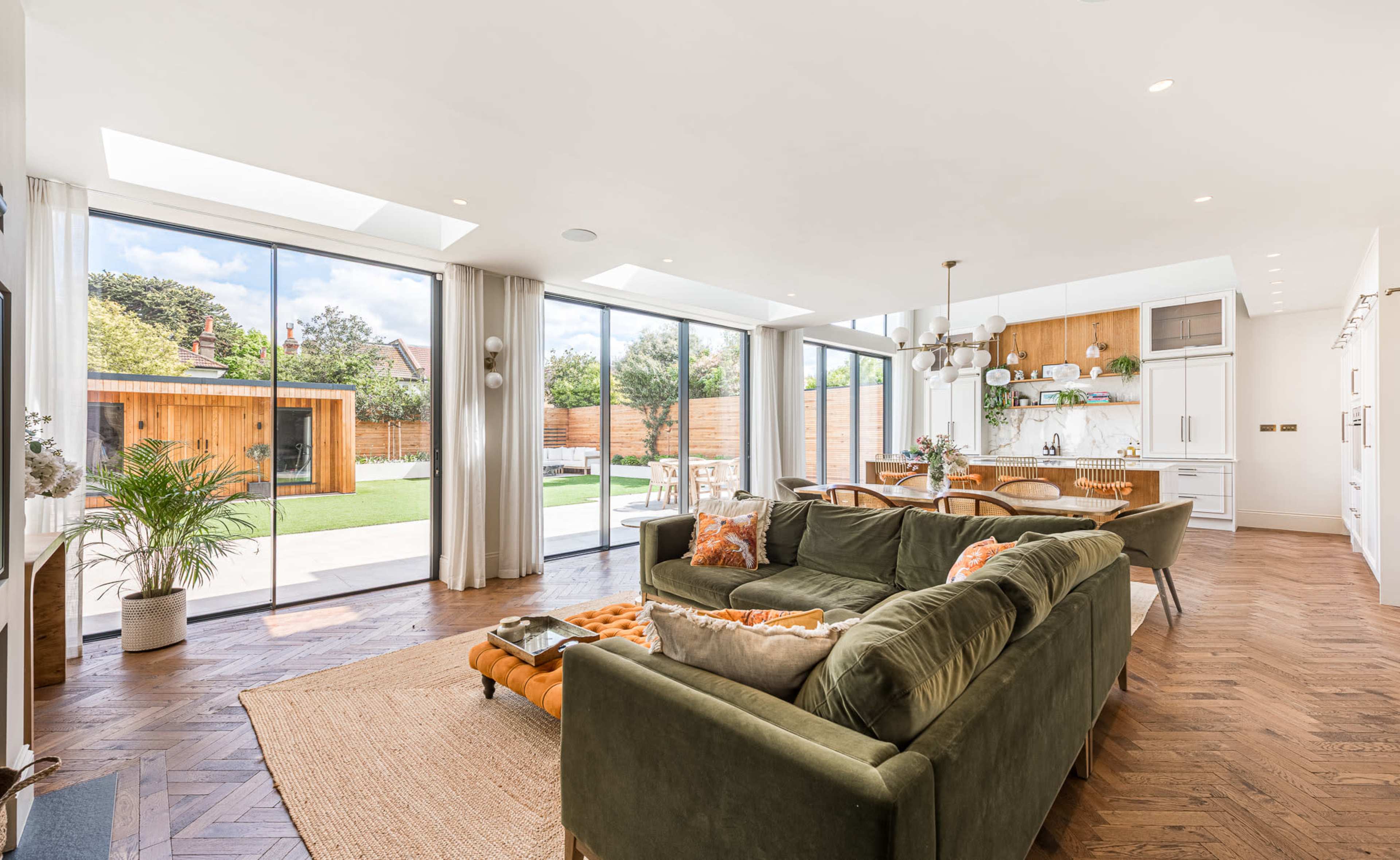 Langham Location House in Teddington with Double-Height Kitchen and Balcony Image in Teddington, London, ENG