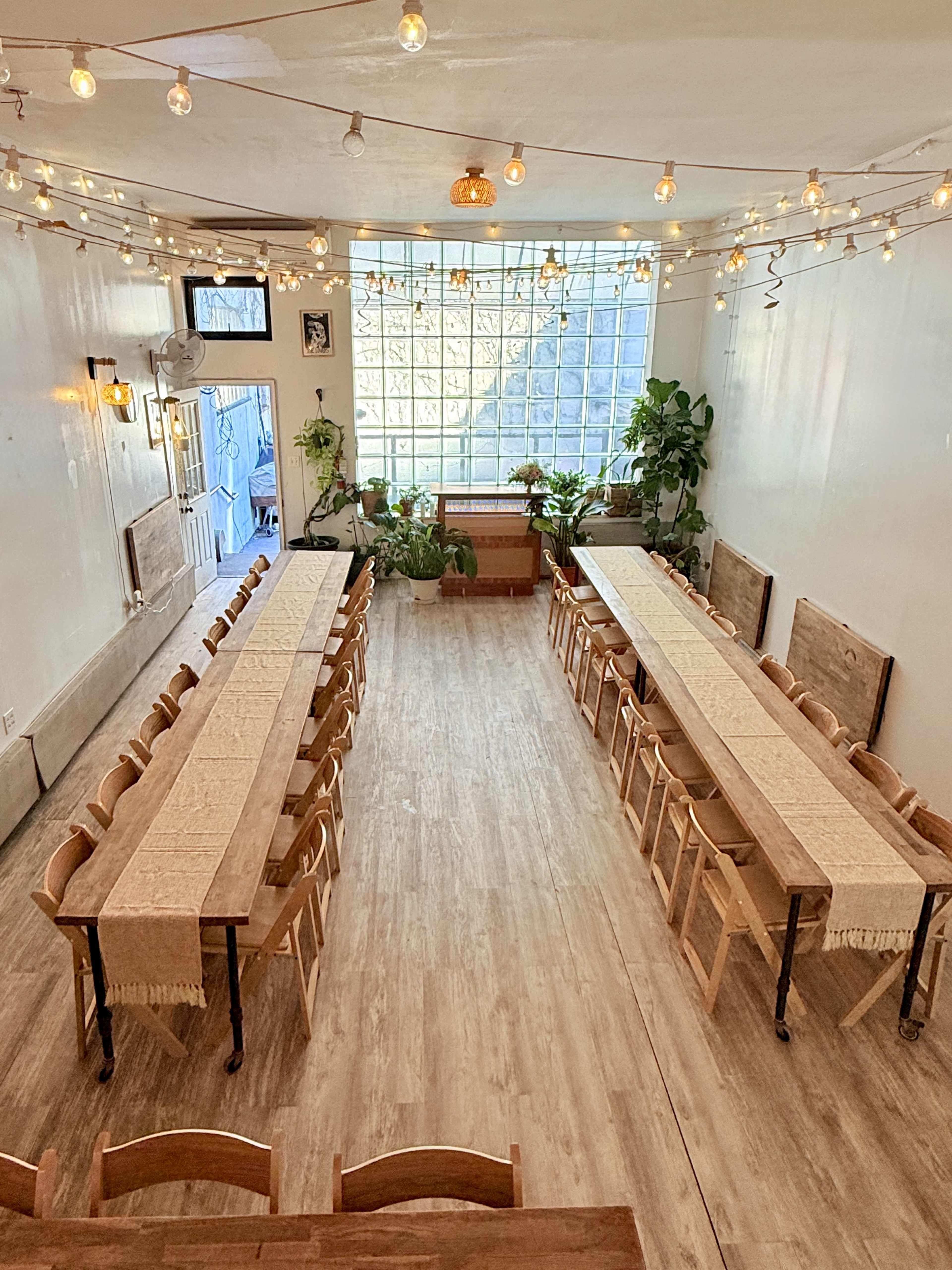 Spacious Williamsburg Venue with Backyard Oasis Image in Williamsburg, Brooklyn, NY