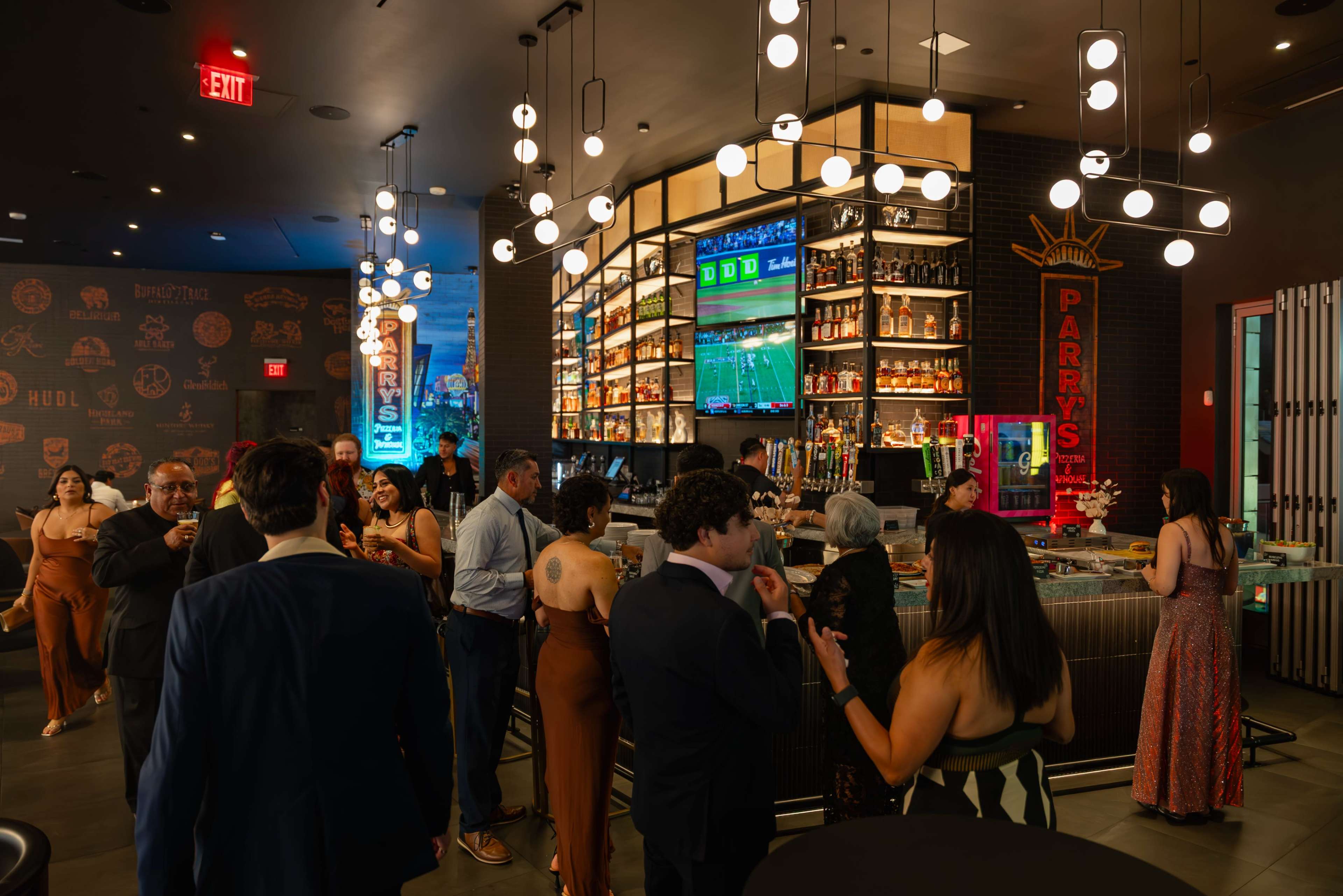 Full Bar Event Space with Las Vegas Strip View Image in Paradise, Las Vegas, NV