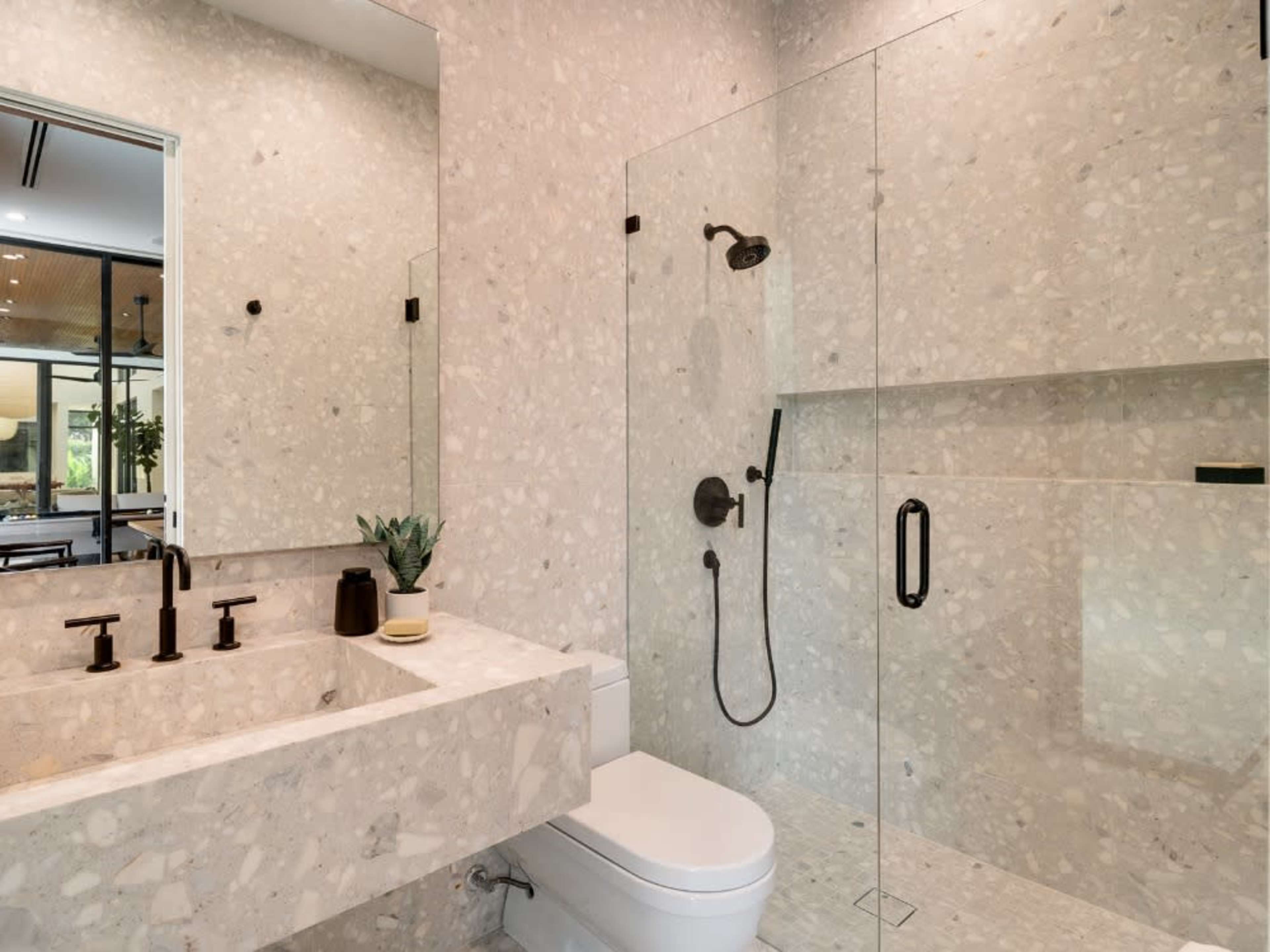 Cabana Bathroom Access & Production Set