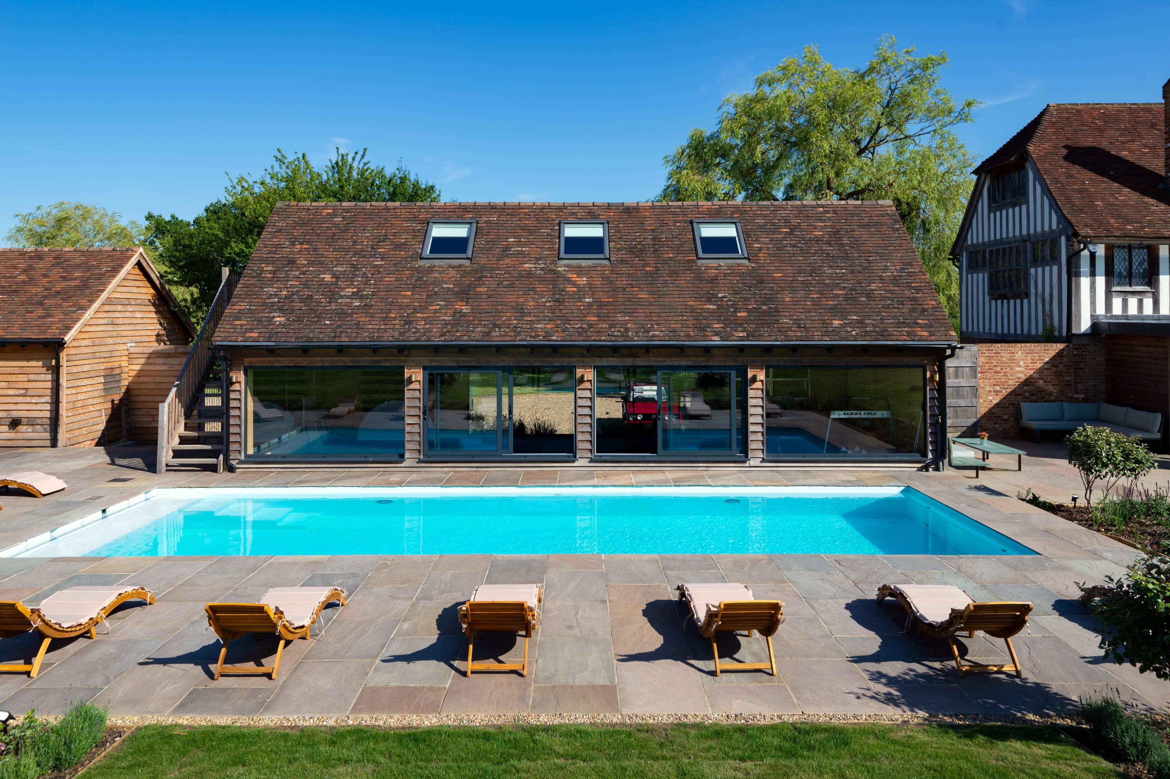 Tudor Manor House with 28 acres of private land, swim pool complex and shoot and stay Image in Biddenden, Biddenden, ENG