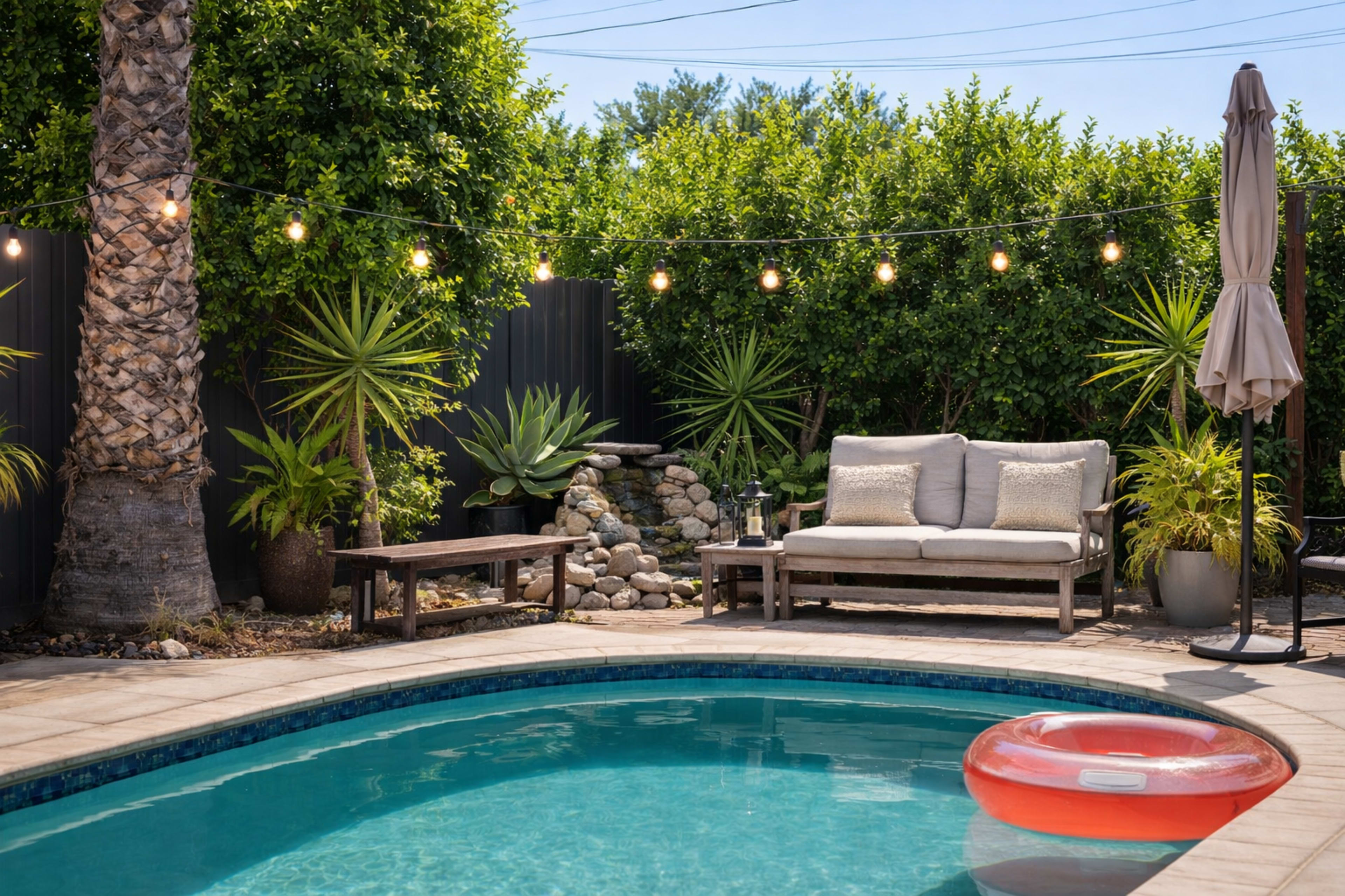 California Cool Pool House with Lush Backyard Oasis | North Hollywood Image in North Hollywood, North Hollywood, CA