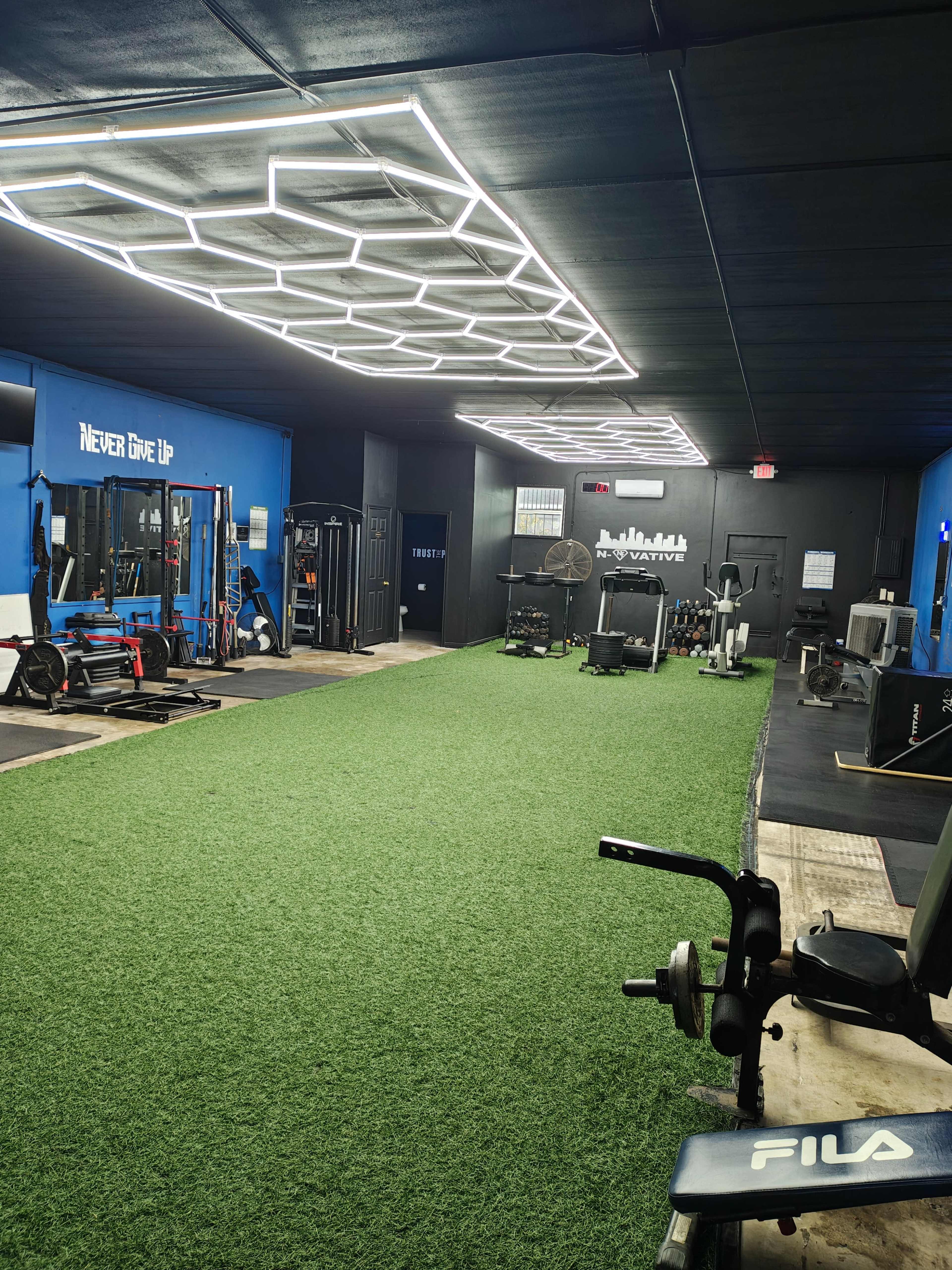 Inspiring Fitness Facility w/ Great Lighting Image in Northeast Houston, Houston, TX