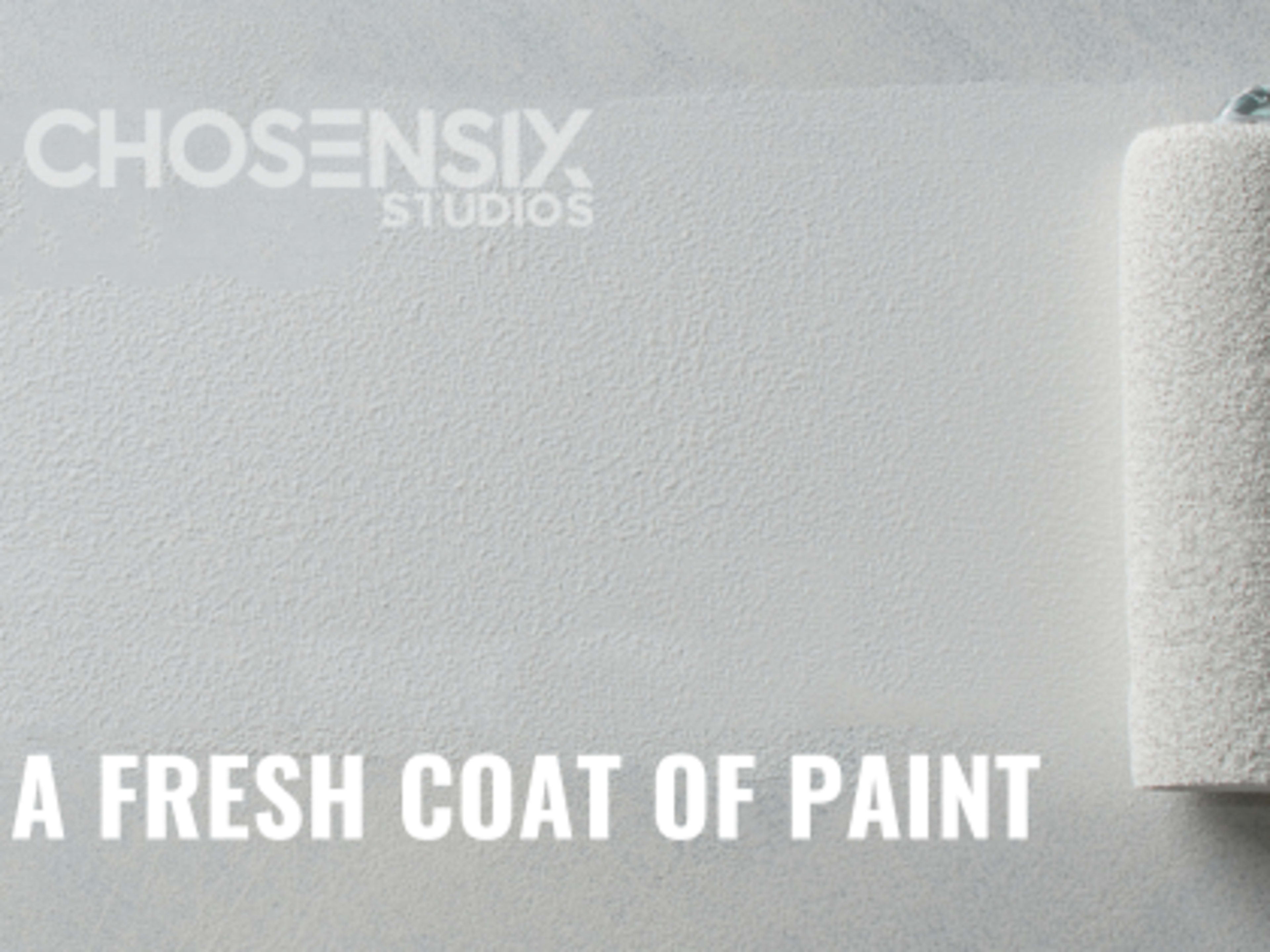 Cyc Wall Fresh Coat of Paint