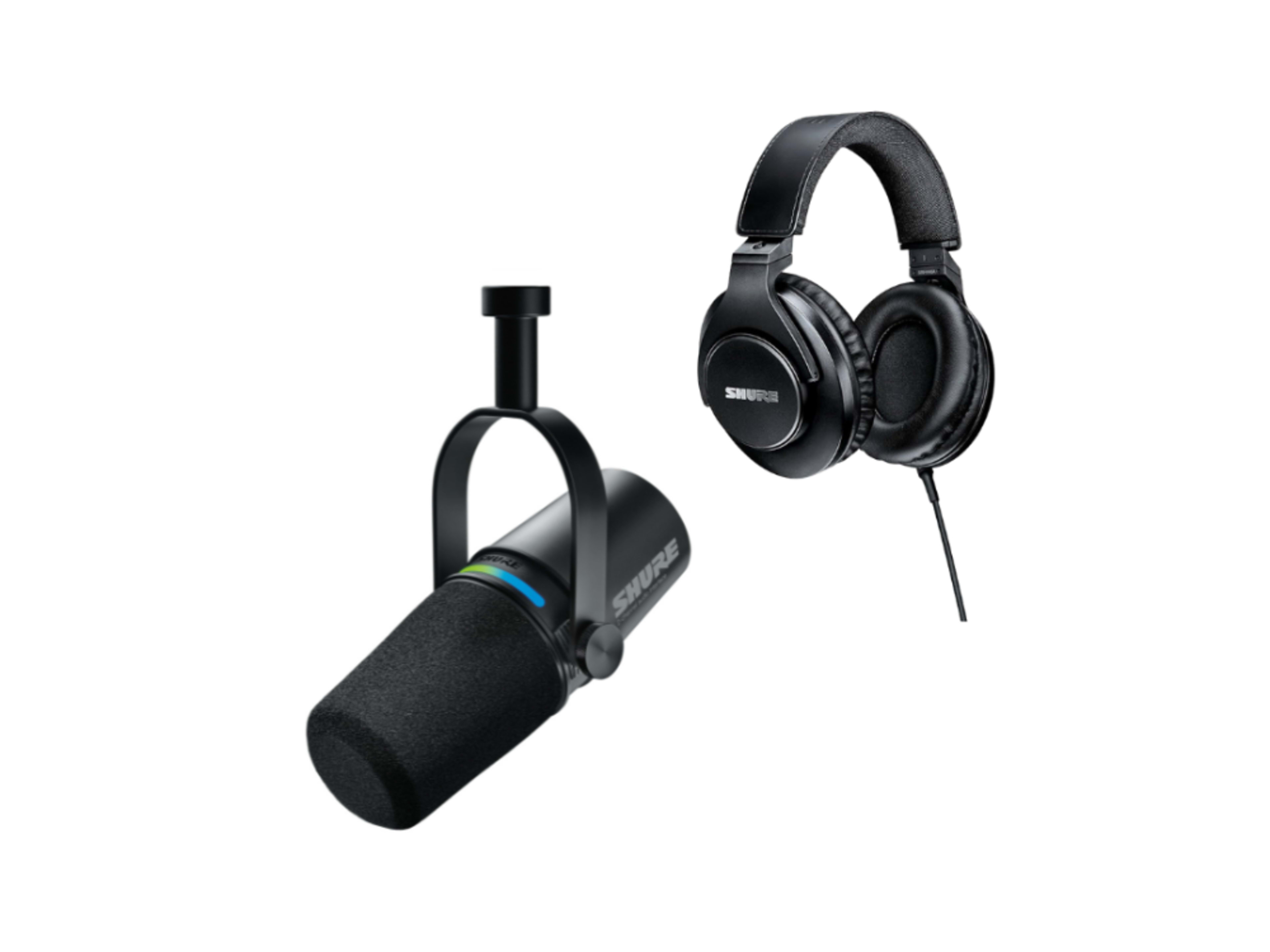 One-Person Shure Podcast Bundle Kit
