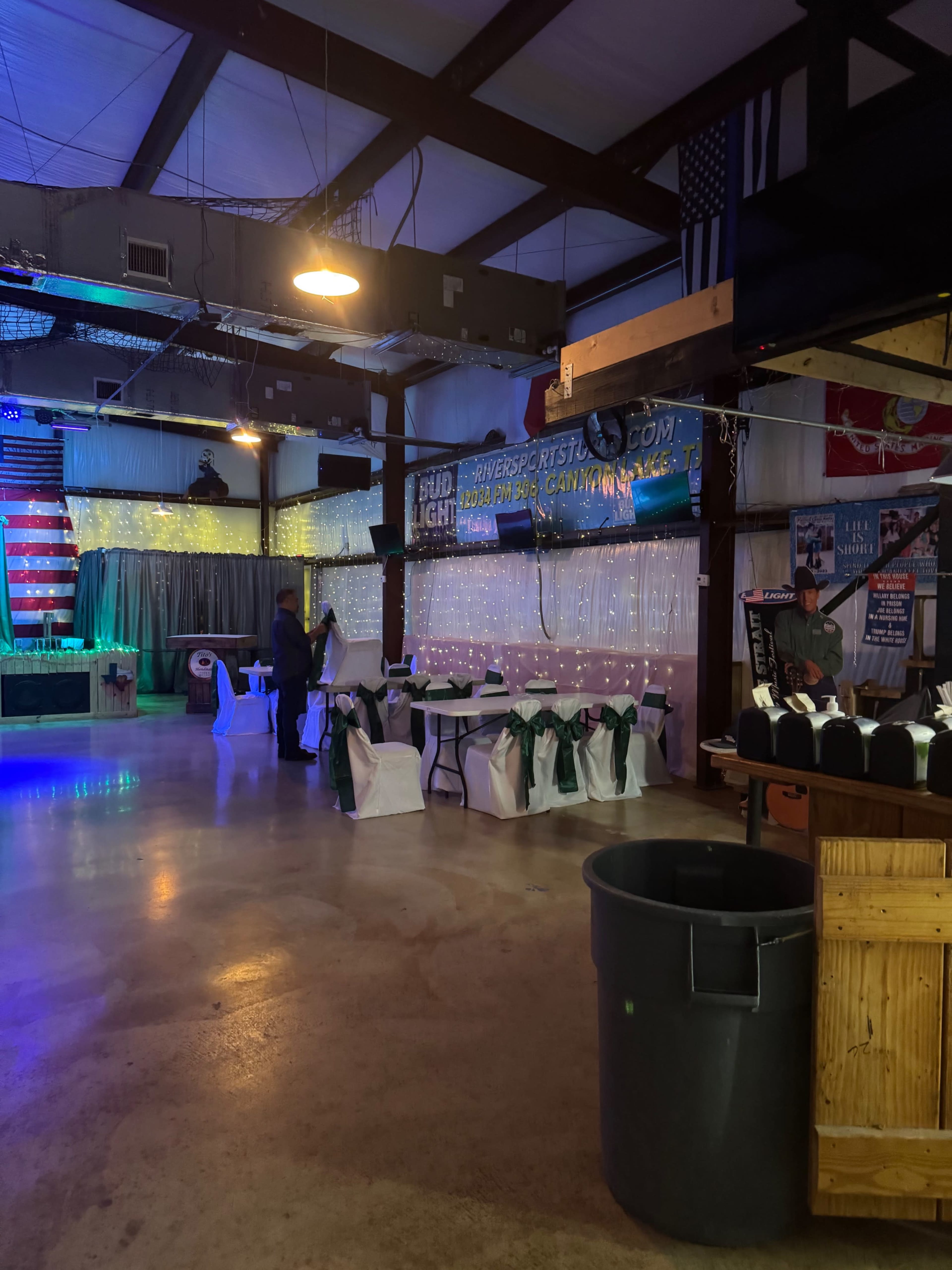 Private space with bar, stage, sound, and tvs Image in Canyon Lake, Canyon Lake, TX