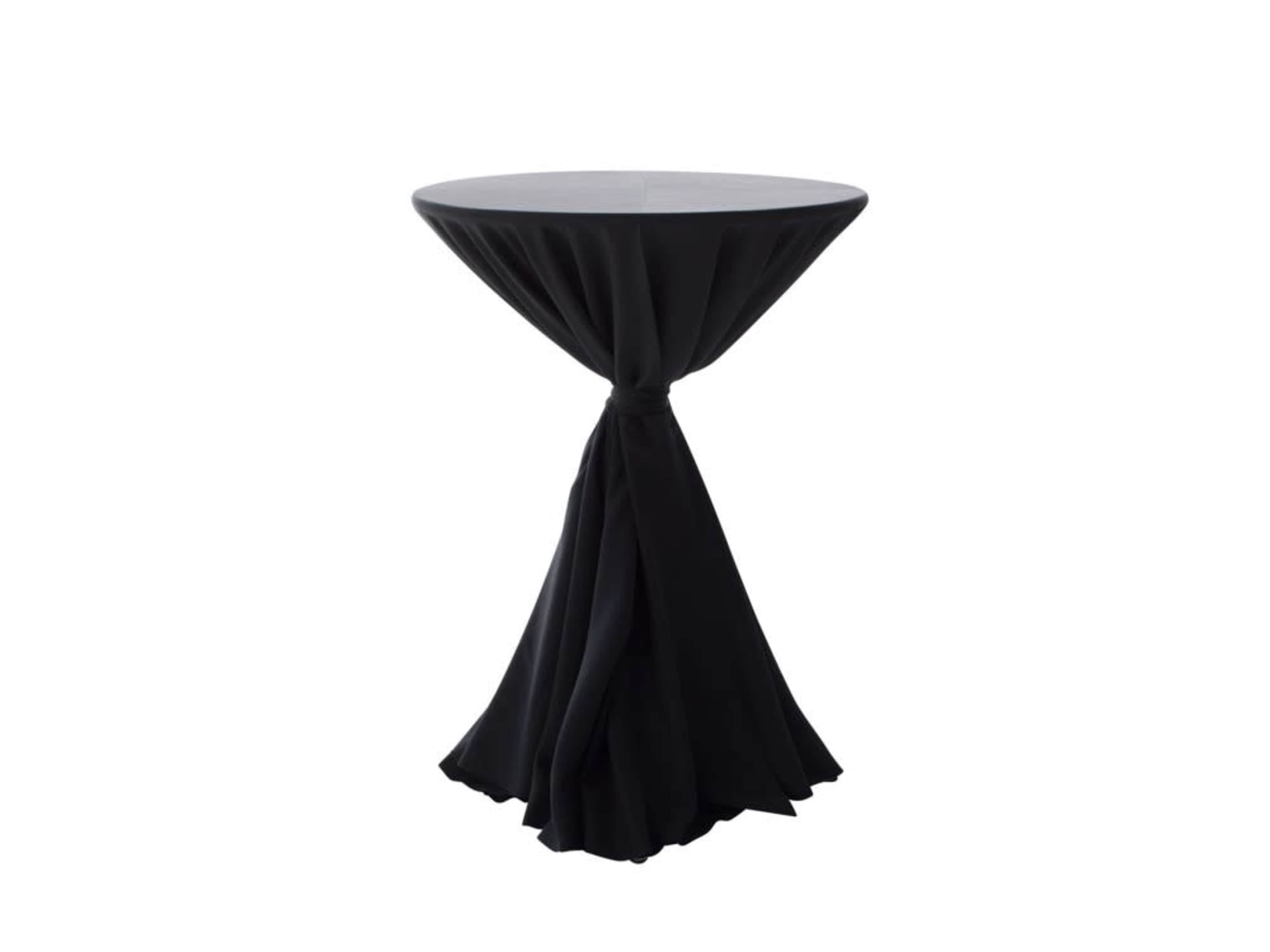 Cocktail Table with Tablecloth
