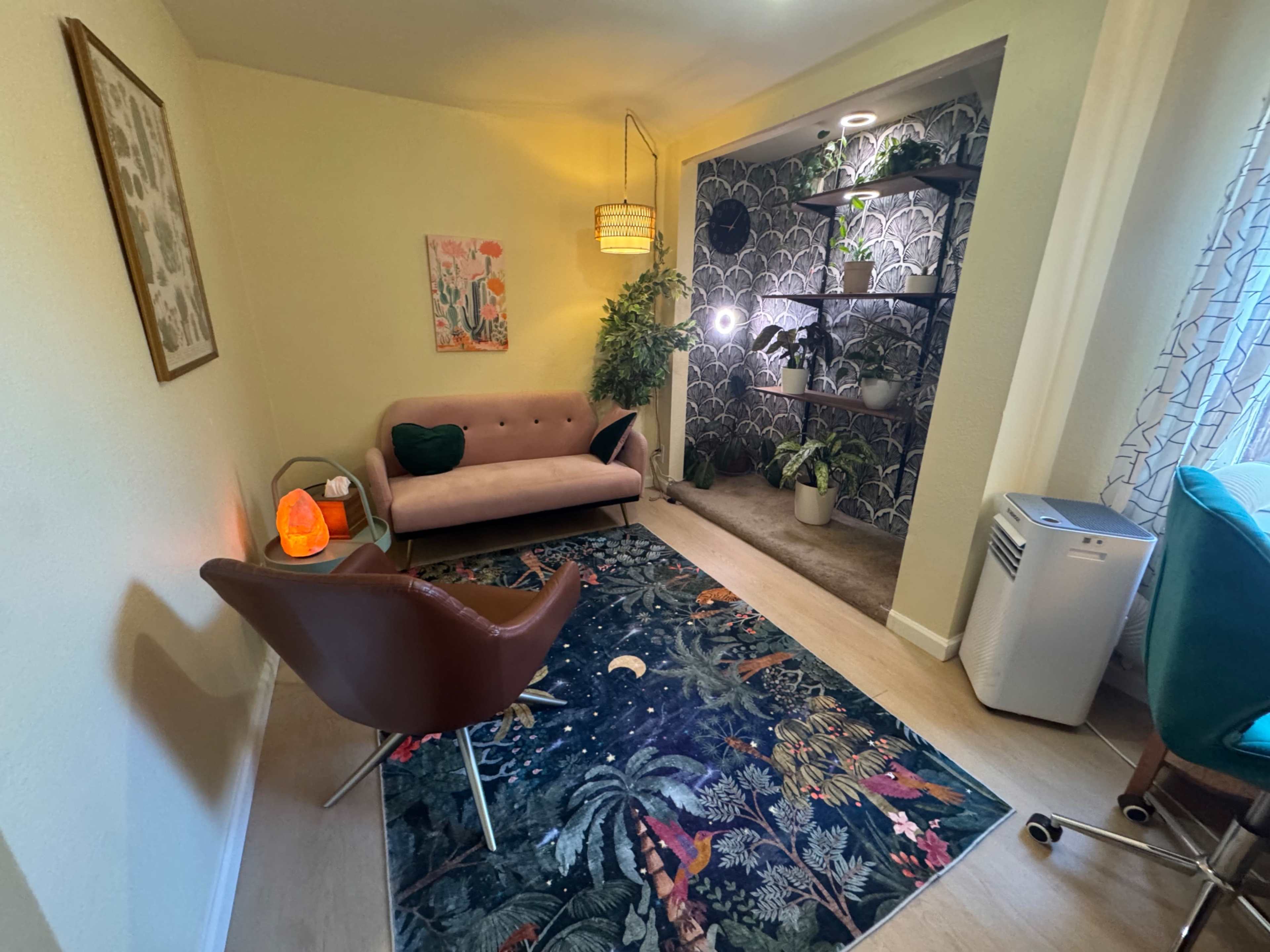 Oakland Wellness Suite filled with plants and natural lighting II Image in School, Oakland, CA