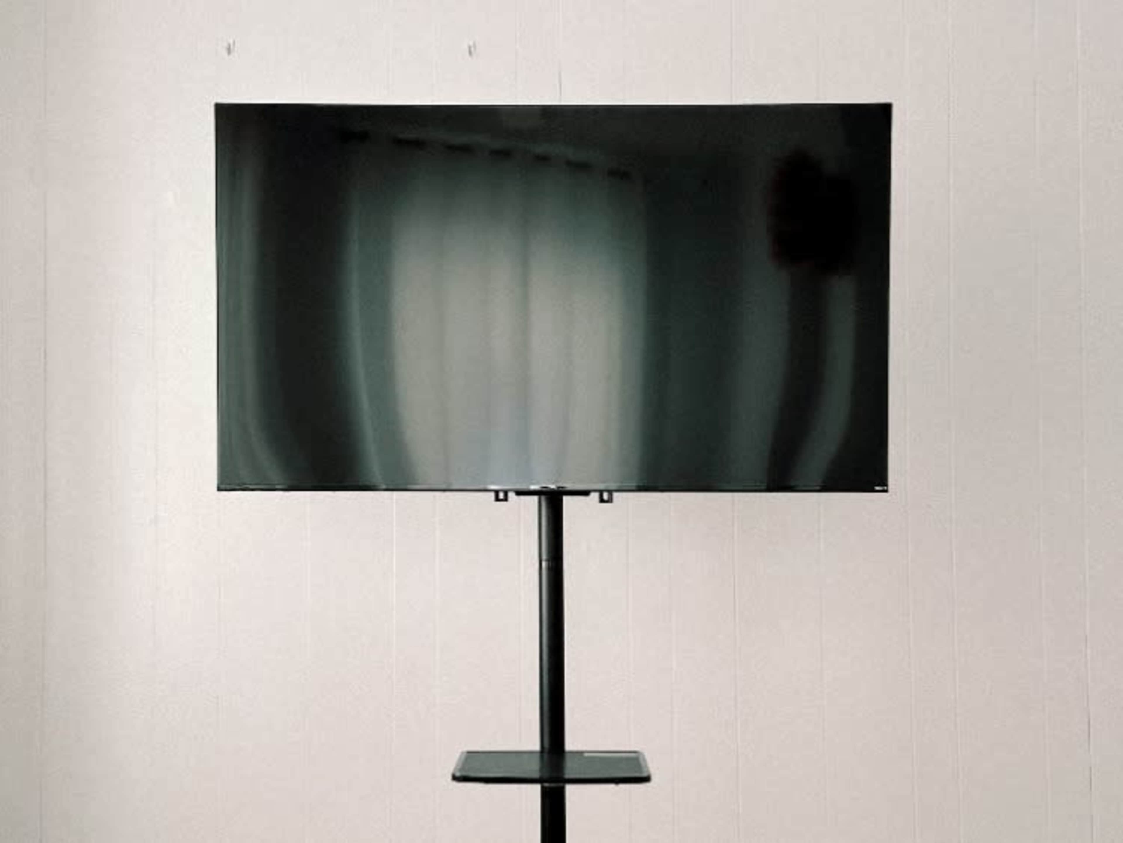 55" TV on Rolling Stand