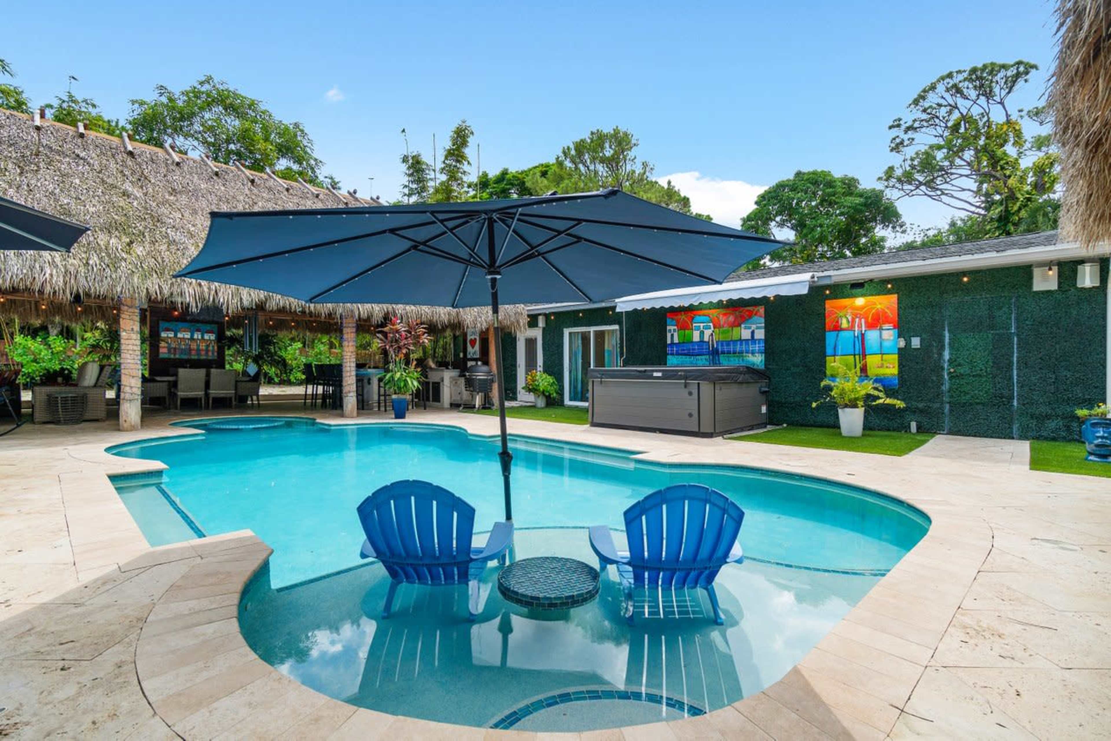 Artist Resort with 1 acre property near downtown Delray Beach.  Close to Ocean Image in , Delray beach, FL