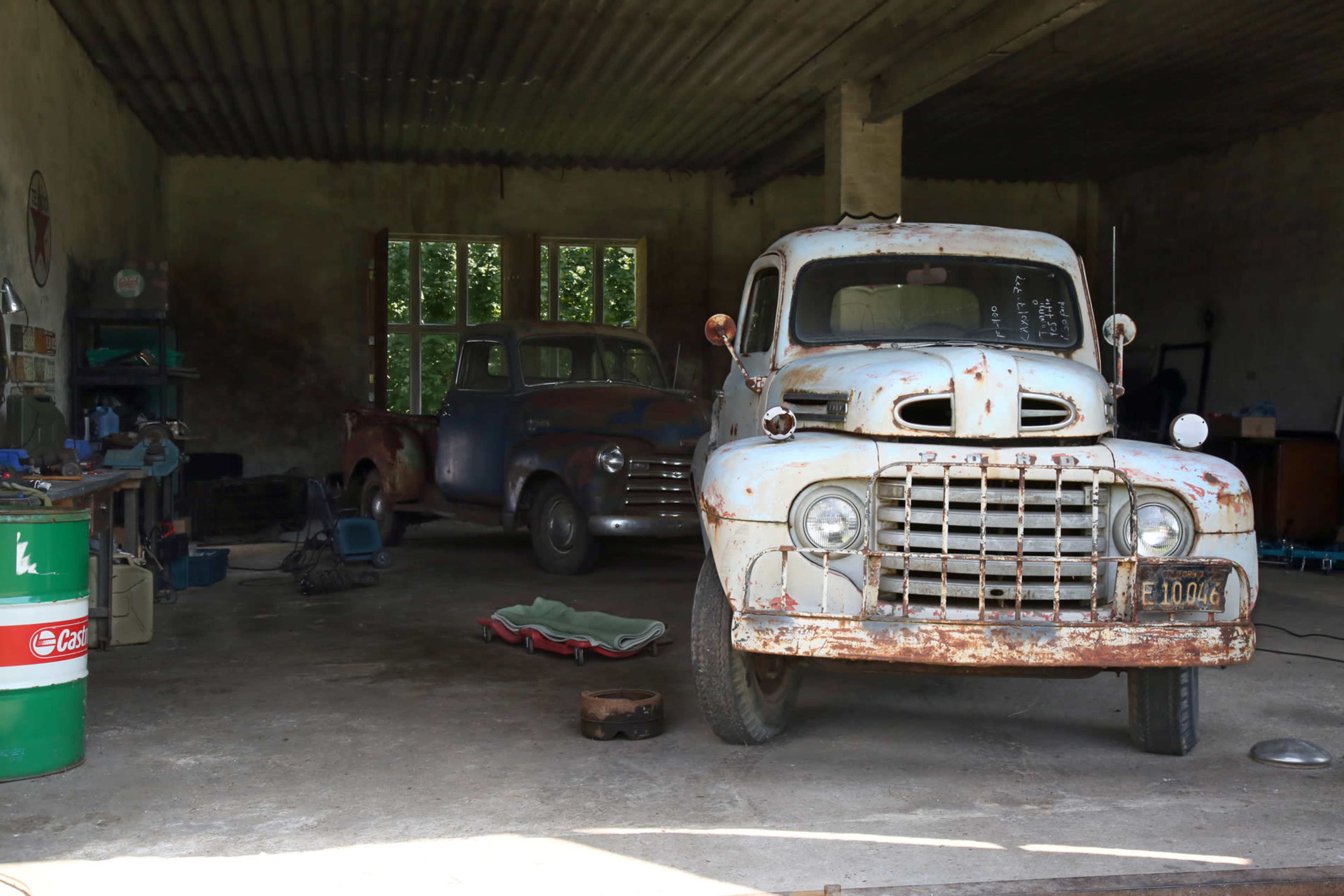 US Garage , oldstyle, Oldtimer Bild in , Schönwalde-Glien, 