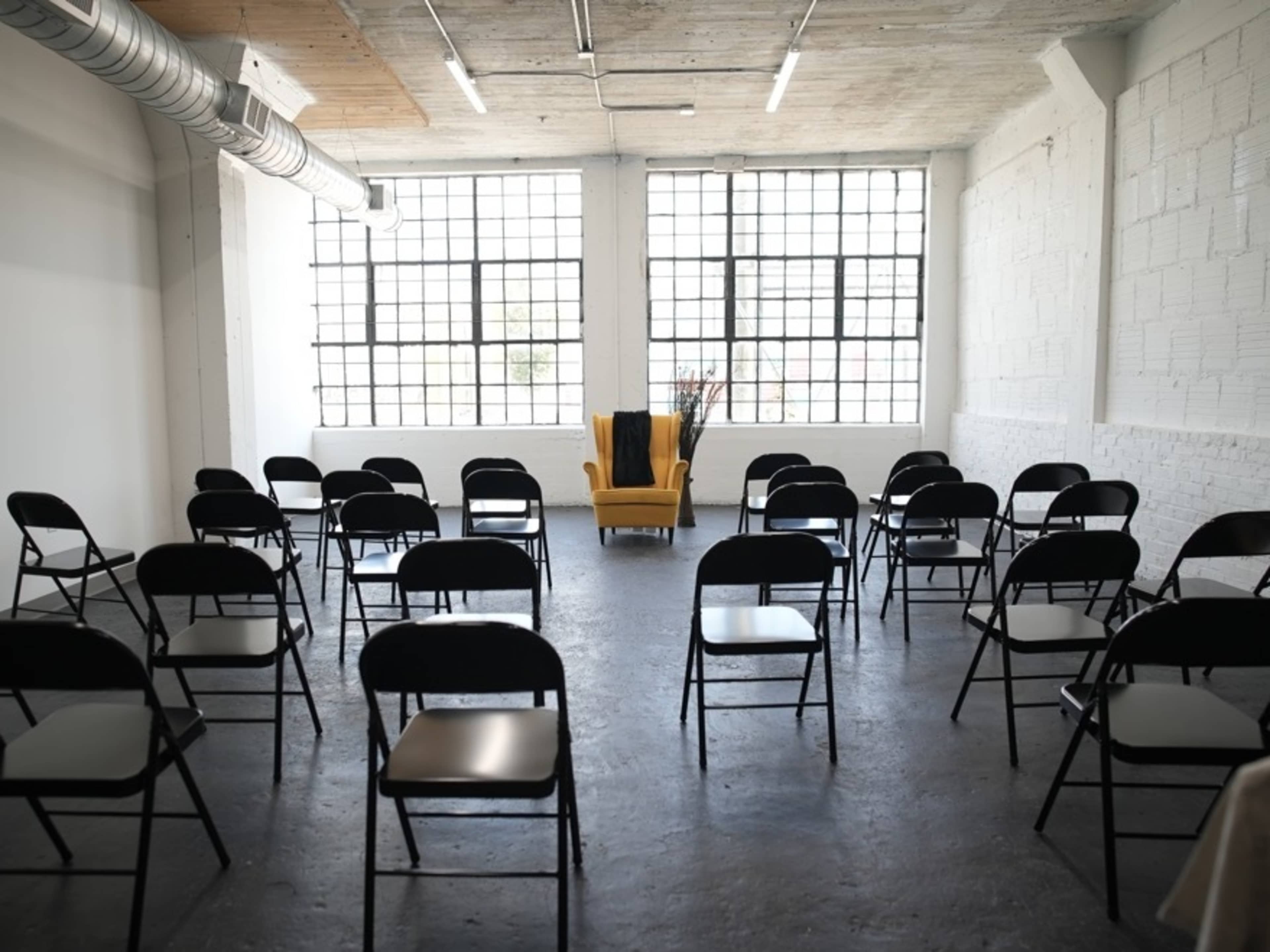 Black Folding Chairs