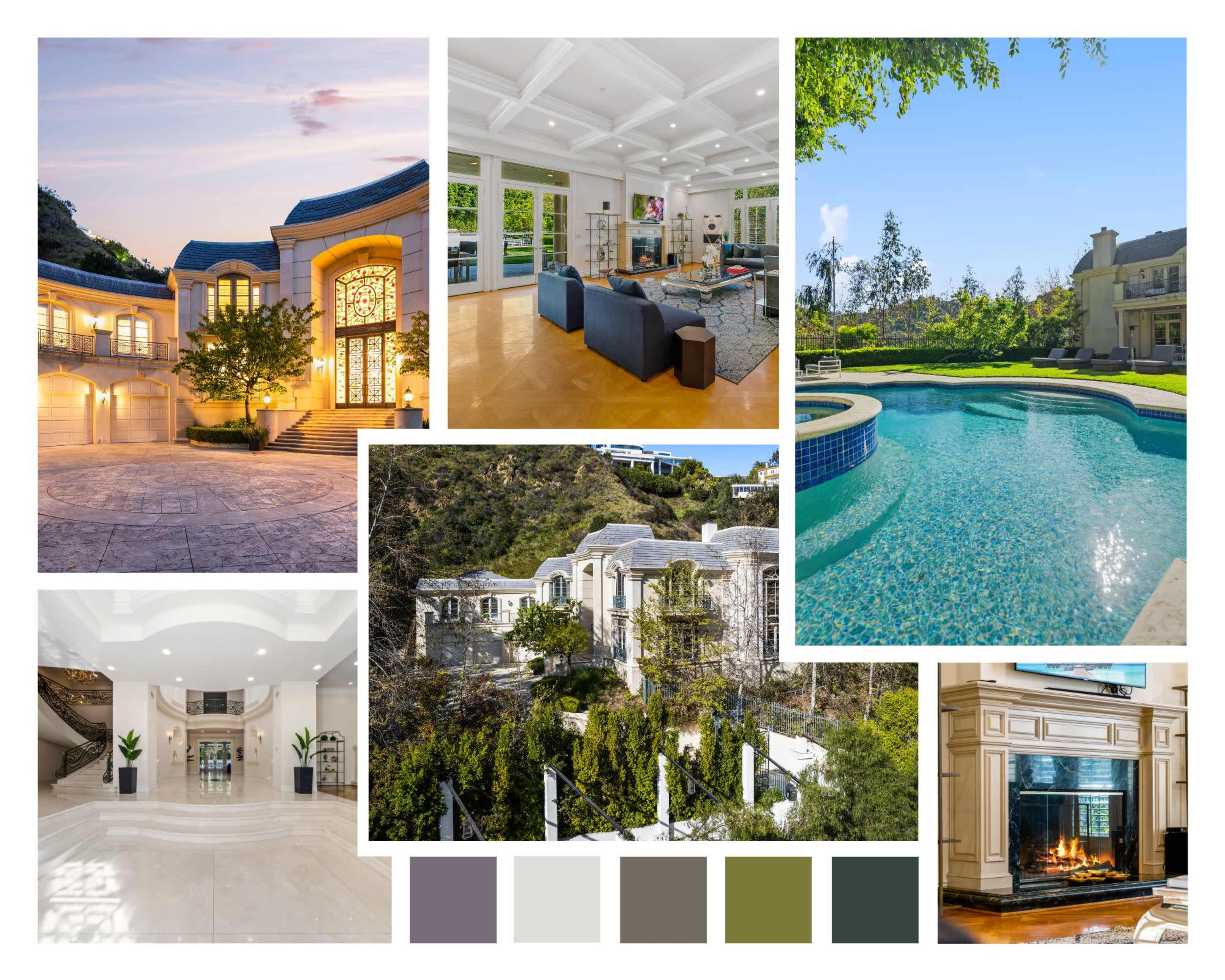 NEO-CLASSICAL LUXURY ESTATE: PERFECT SET SPACE Image in Bel Air, Los Angeles, CA