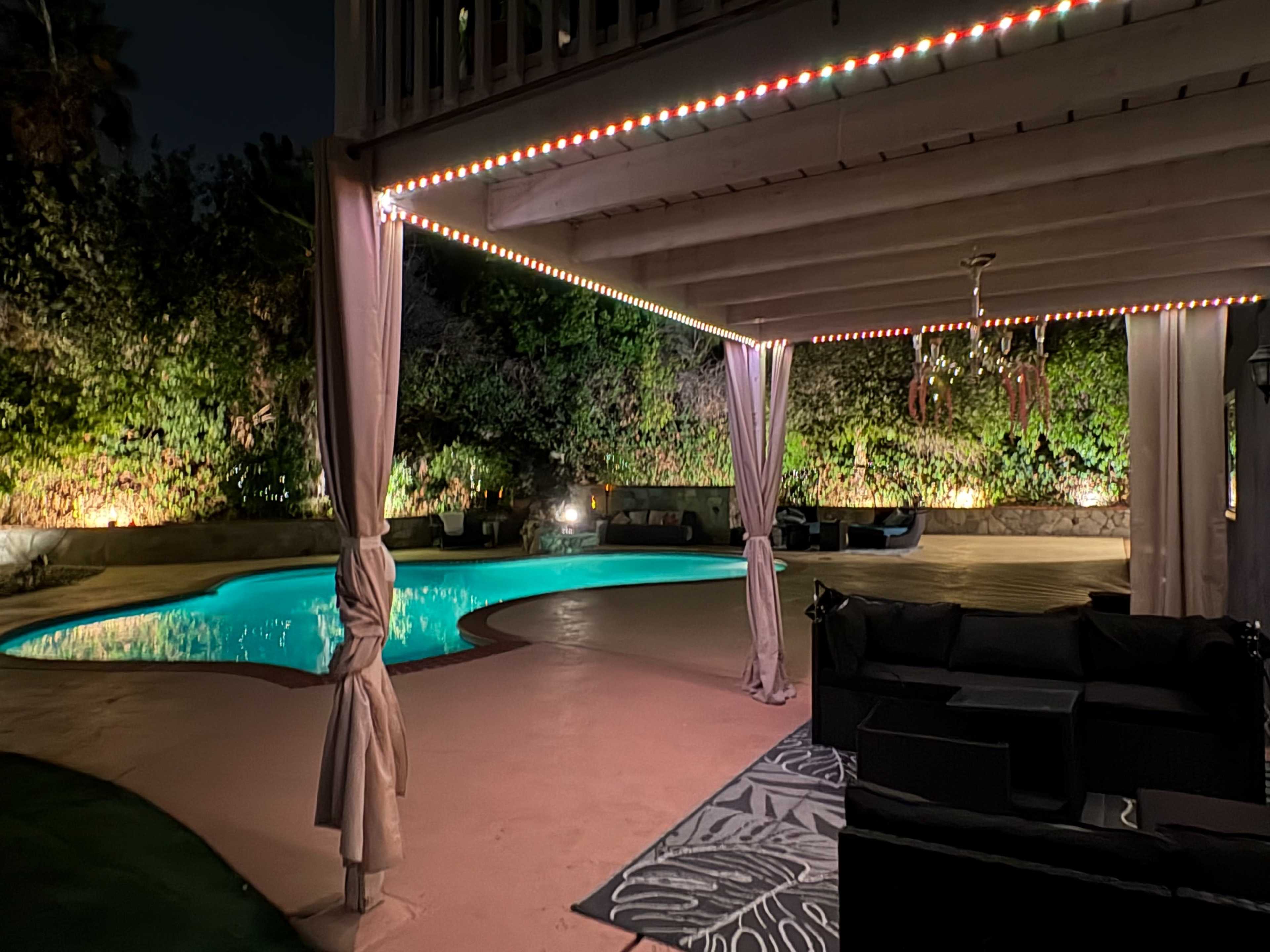 Scenic Hillside Retreat with Pool & Valley Views- Backyard only Image in Woodland Hills, Woodland Hills, CA