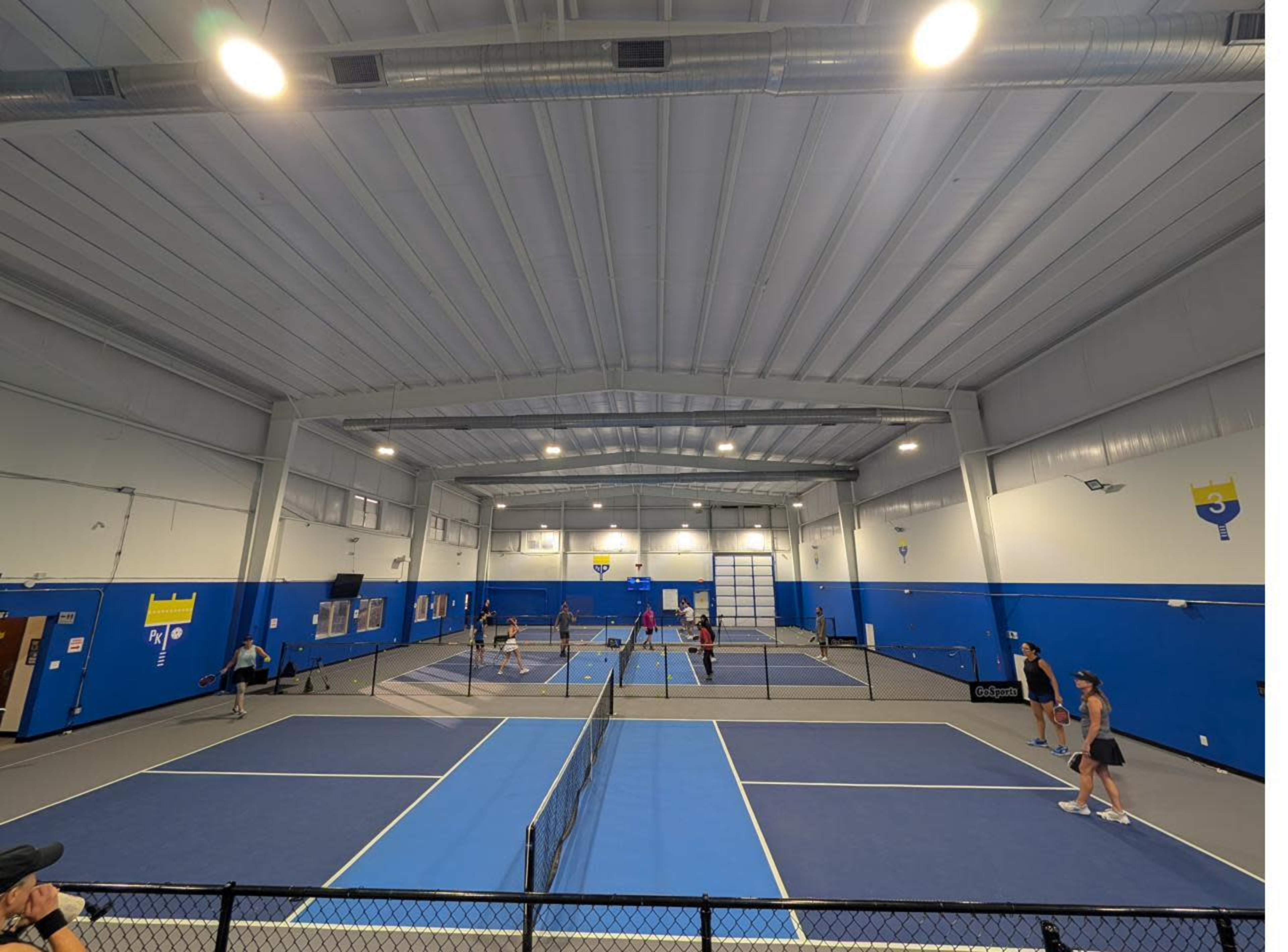 Private Three-Court Indoor Pickleball Venue with Lounge Image in Austin, Pflugerville TX, TX