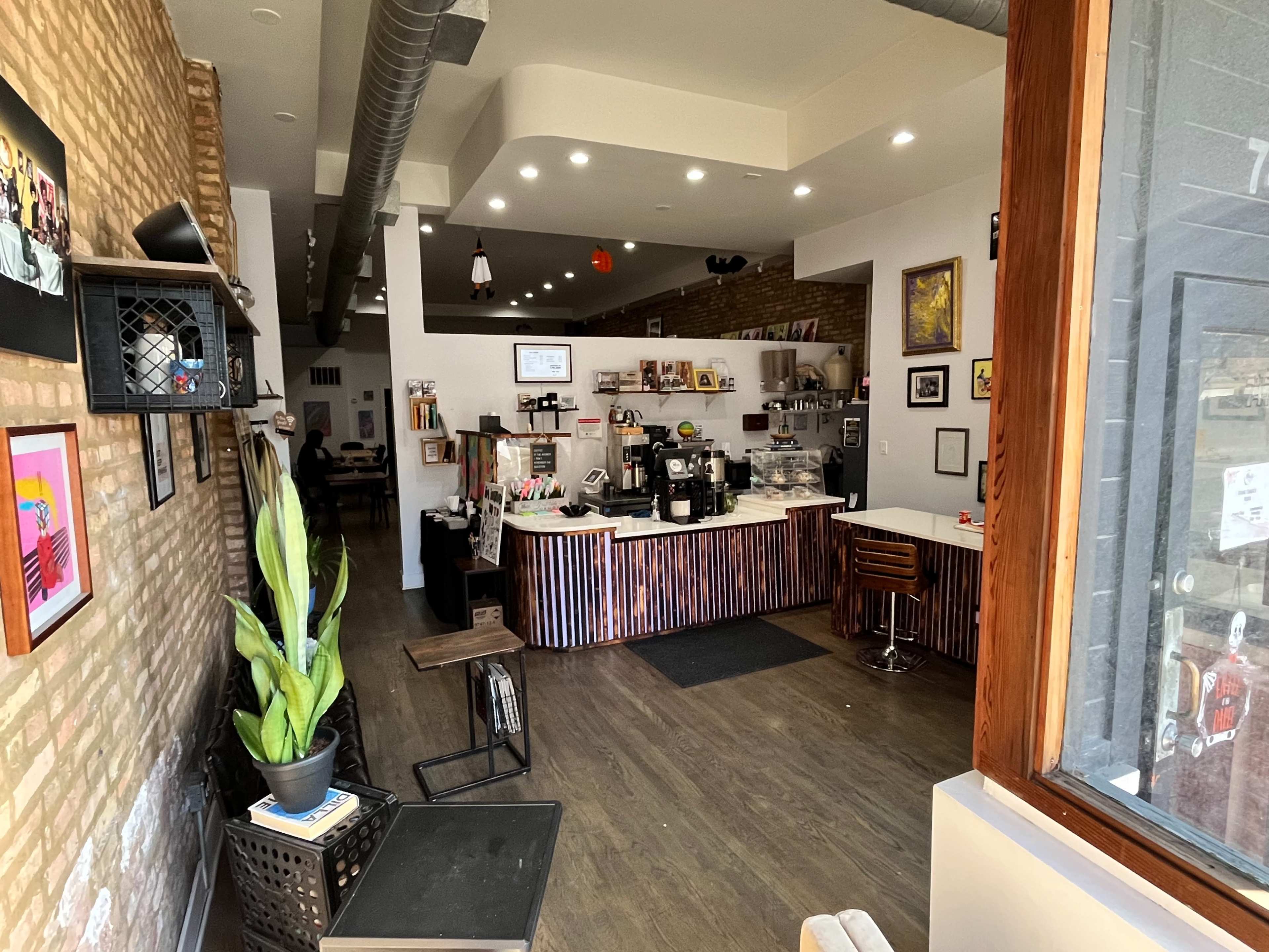 Tri-Taylor/West Side Art-inspired Coffee Shop Image in Near West Side, Chicago, IL