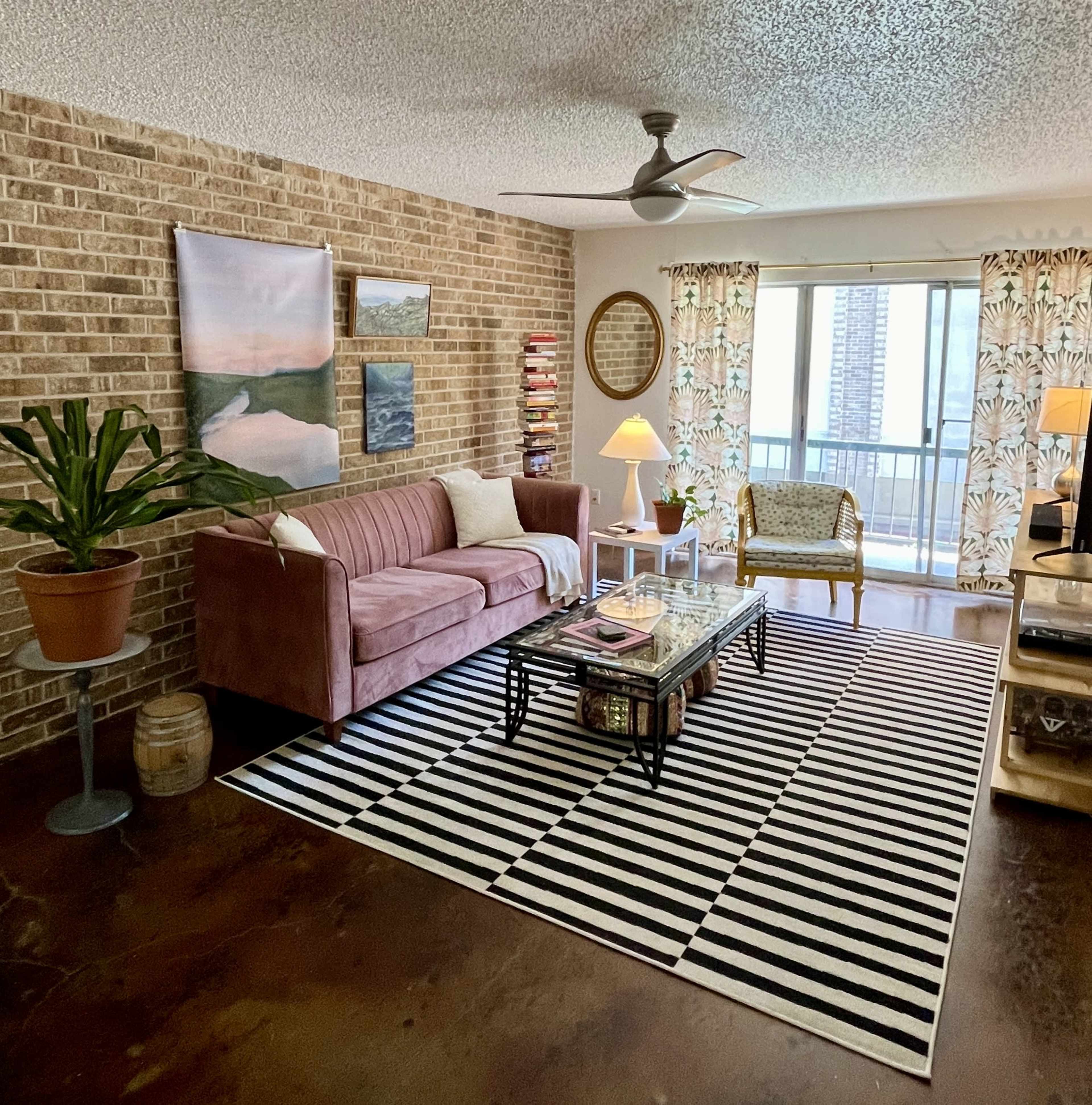 Artist Loft on South Congress with Exposed Brick Wall Image in Bouldin Creek, Austin, TX