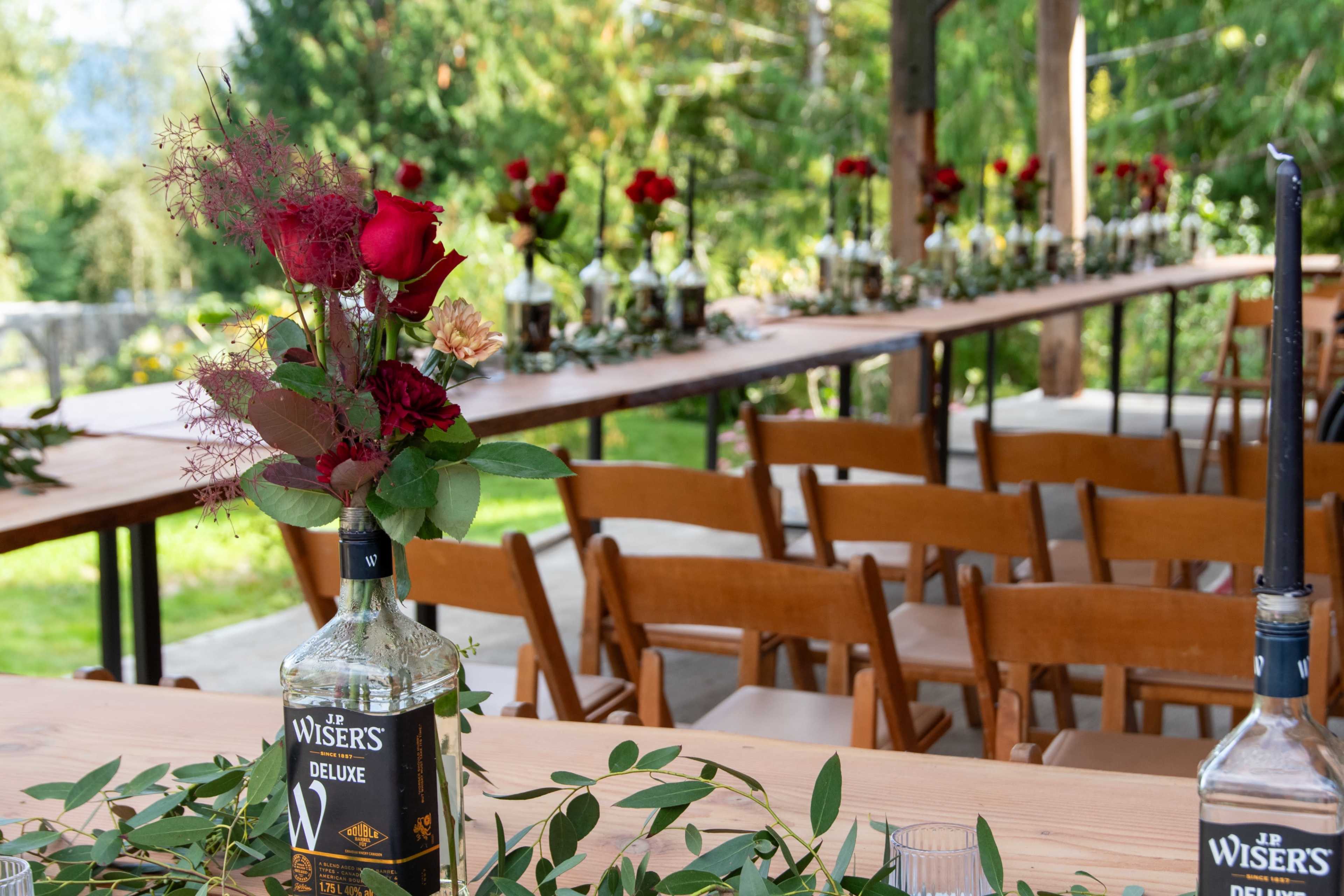 A Hand-built, Post-and-beam Venue Shaped by Woodcraft and Surrounded by Ornamental Gardens. Image in , Powell River, BC