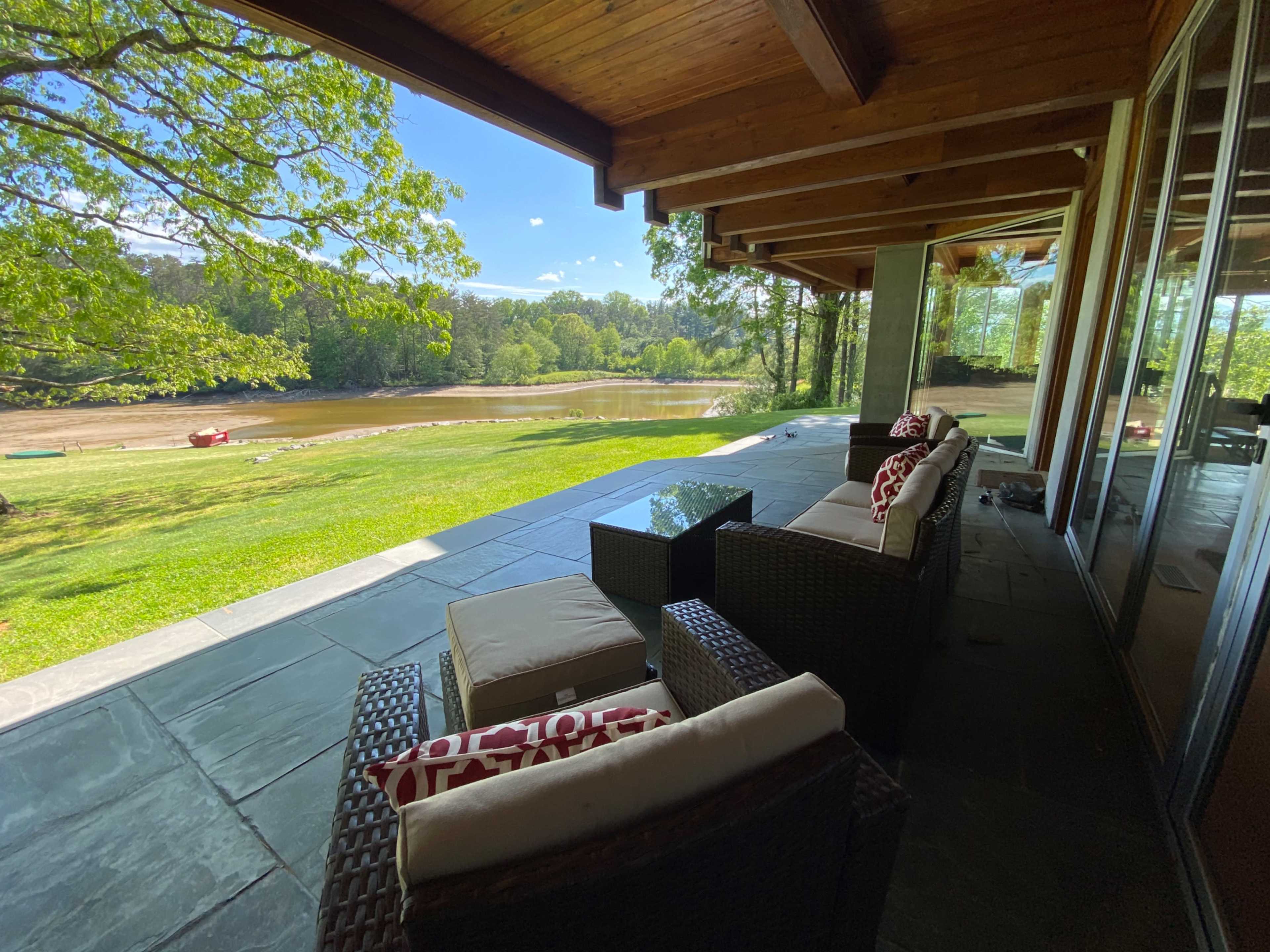 Private Luxurious Mountain Home on Large Farm with Pavillion Image in , Hendersonville, NC