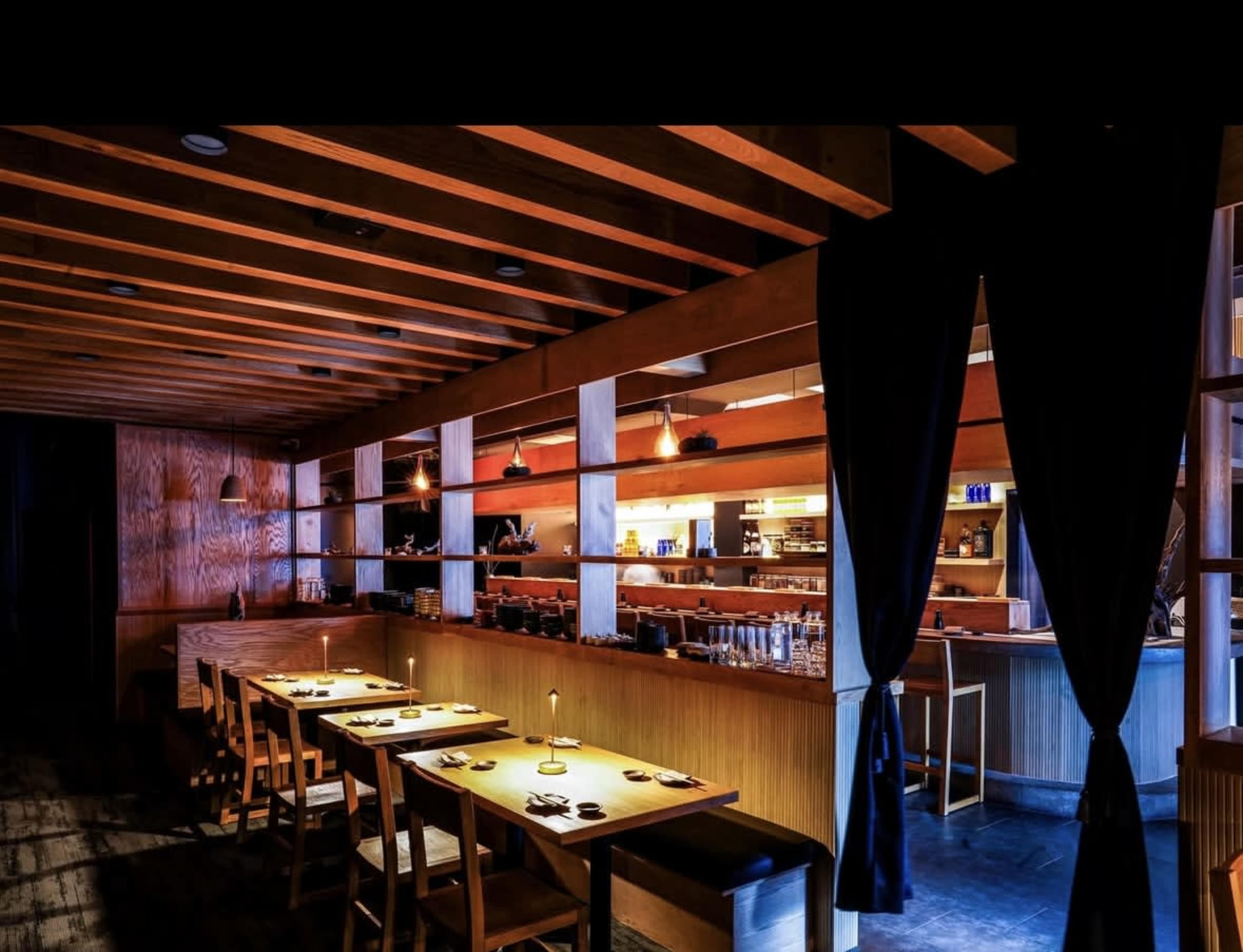 Japanese inspired cocktail lounge Image in Downtown Austin, ausin, TX