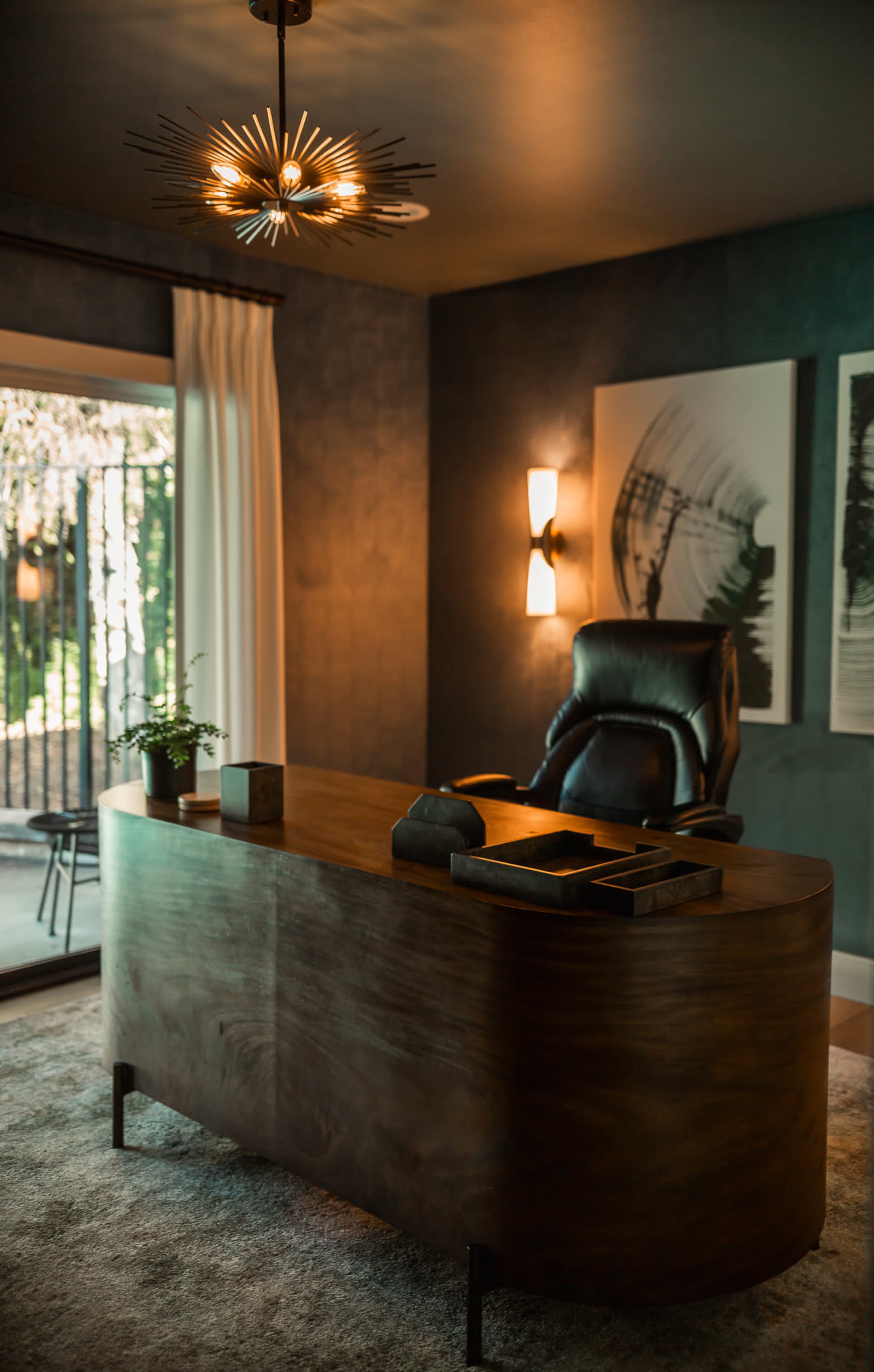 Hillside Luxury Home Office Image in North Tustin, Santa Ana, CA