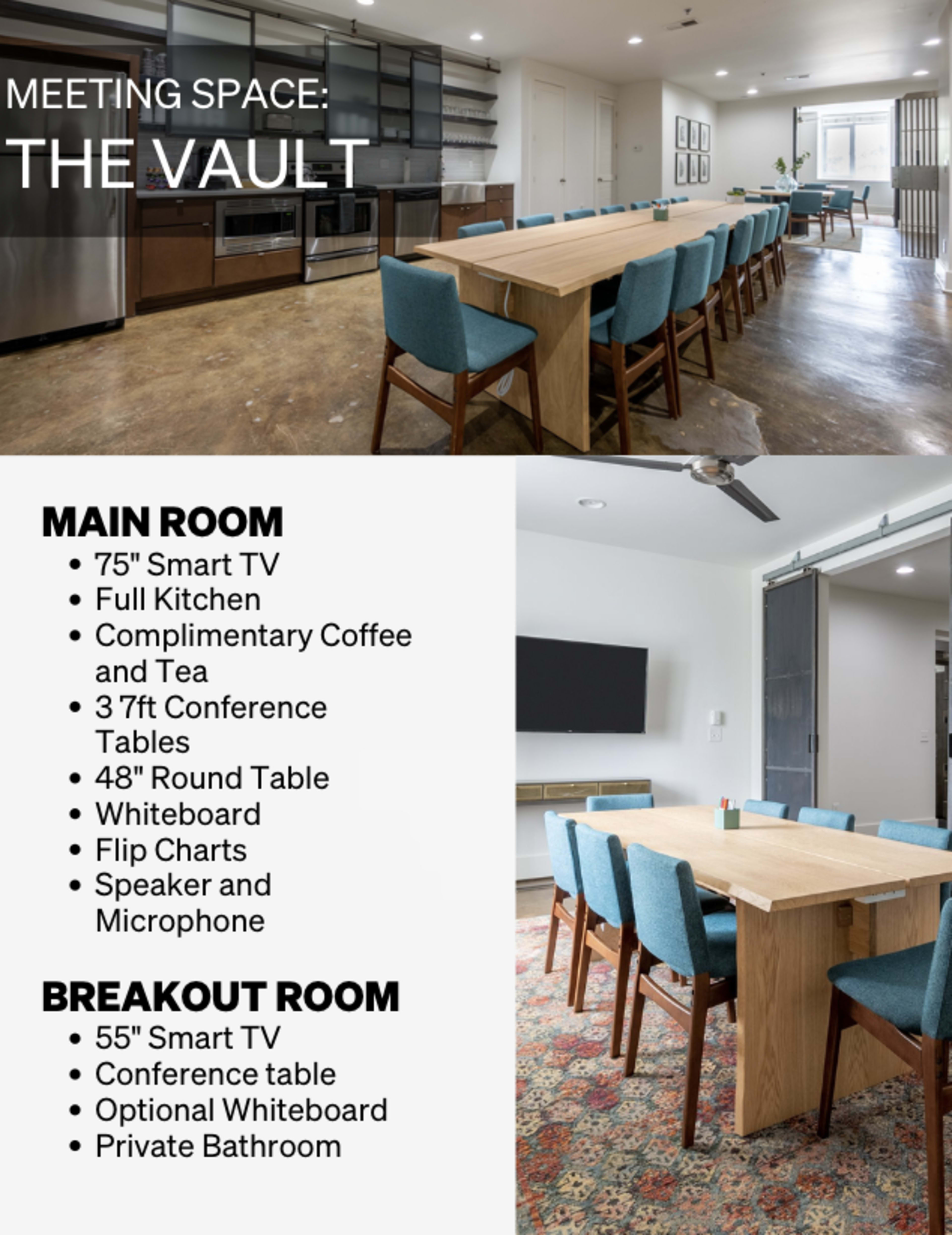 Private Boardroom Downtown Nashville with Breakout Space and AV Image in Downtown, Nashville, TN