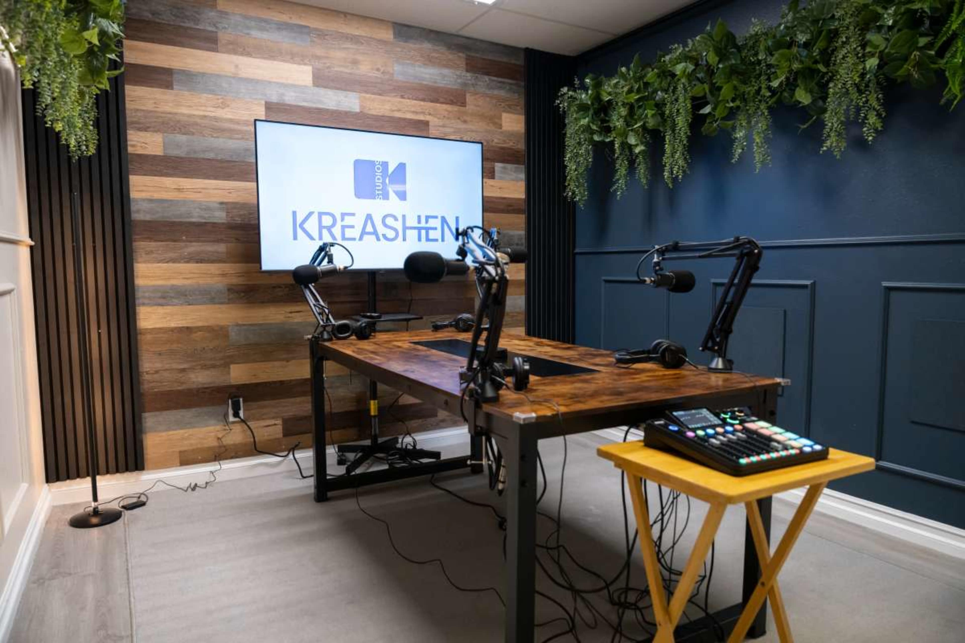 Creative content studio space multi functional photography and podcast ...
