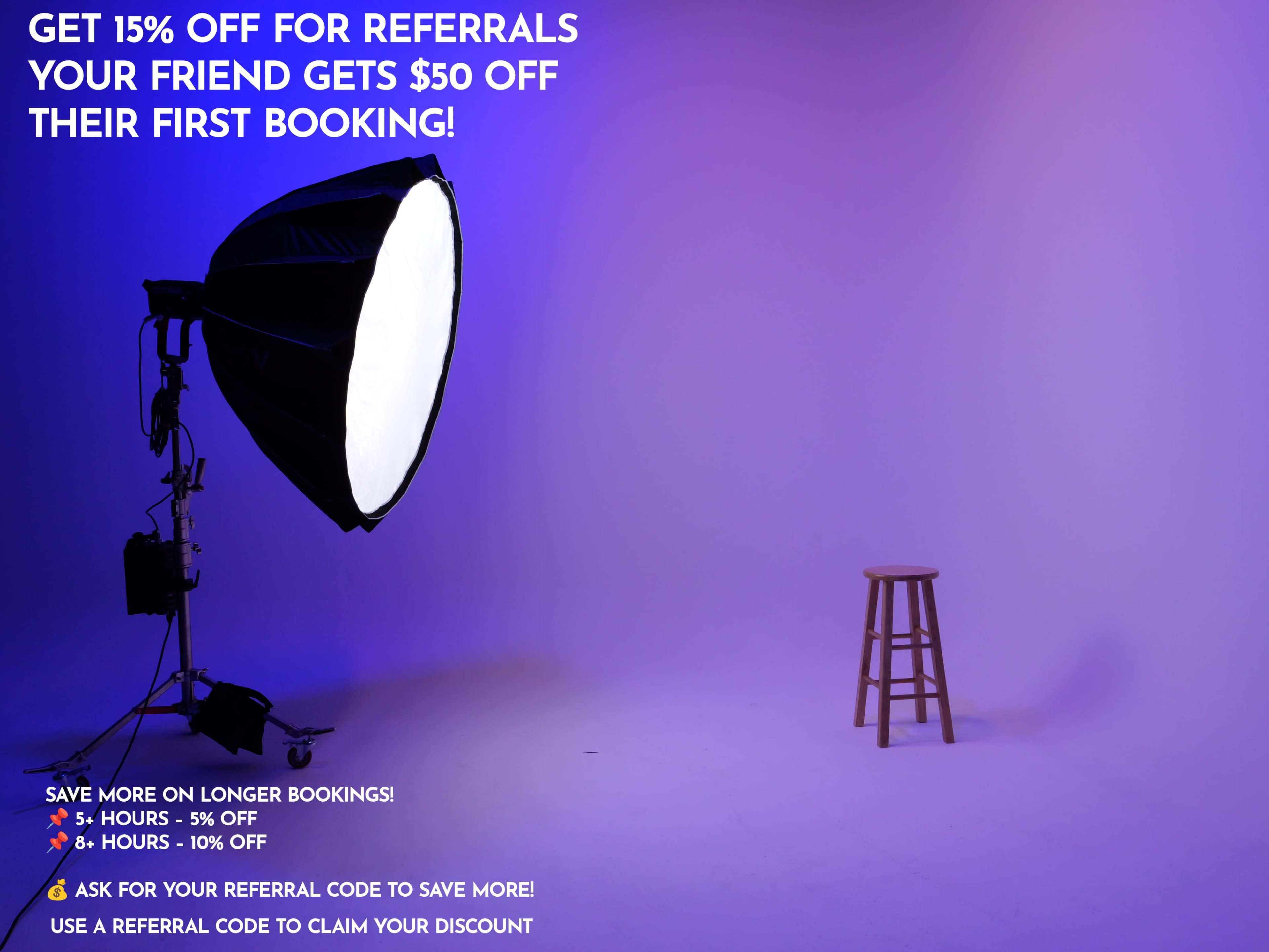 Largest Photo/Video Cyclorama Studio in Orange County (Ground Level, Drive-in Access, Equipment avalible for rent) Image in Irvine Technology Center, Irvine, CA