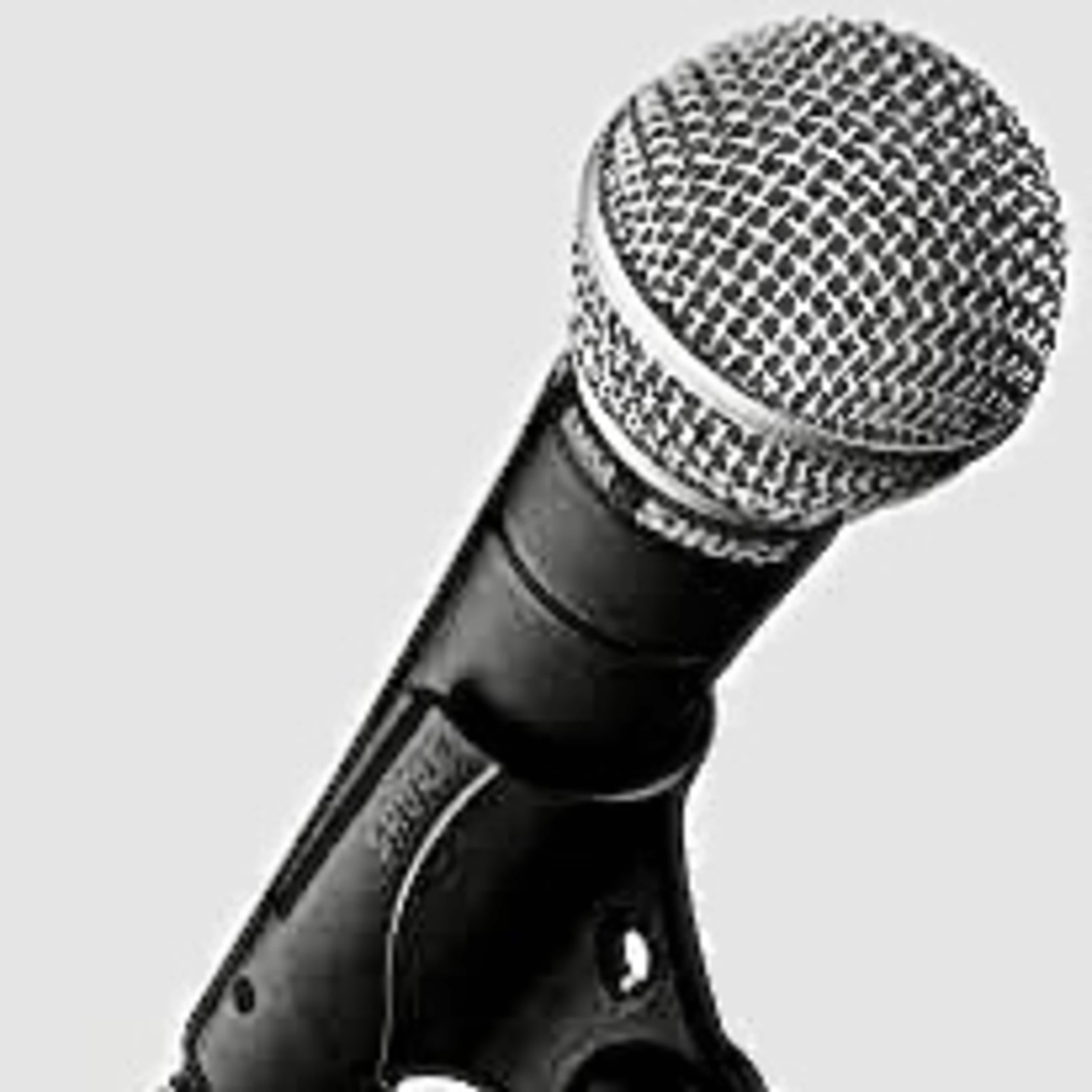 One Wired Microphone