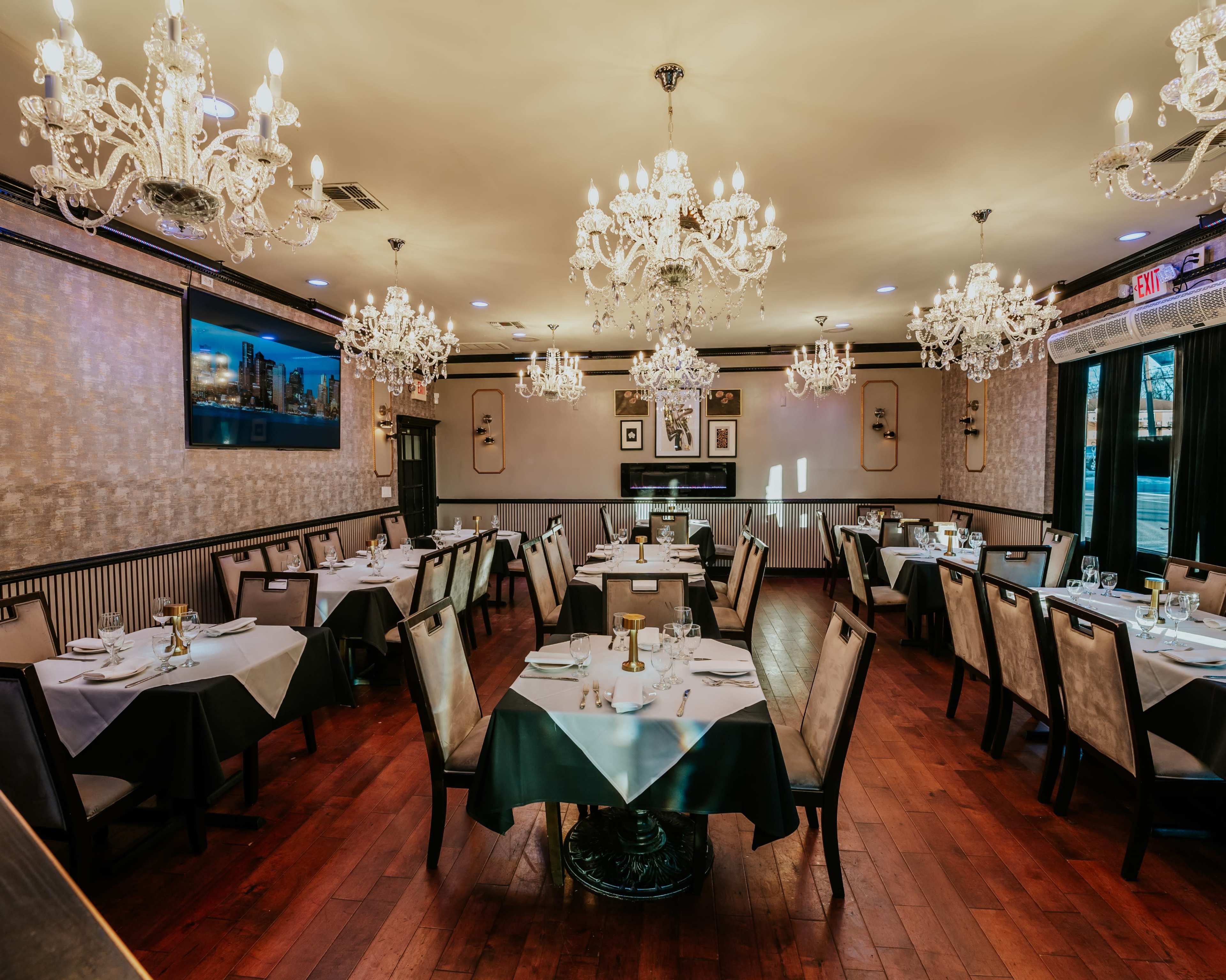 Upscale and modern private room in restaurant for intimate celebrations Image in Roselle Park, Roselle Park, NJ