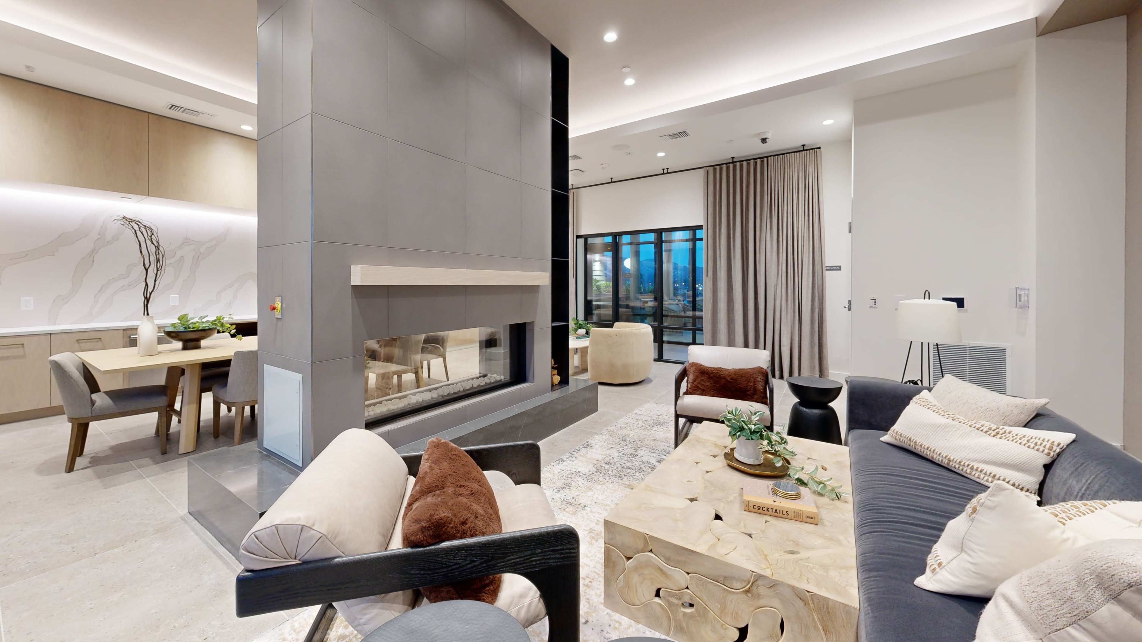 Contemporary Lounge with Spacious Seating Image in Dublin, Dublin, CA