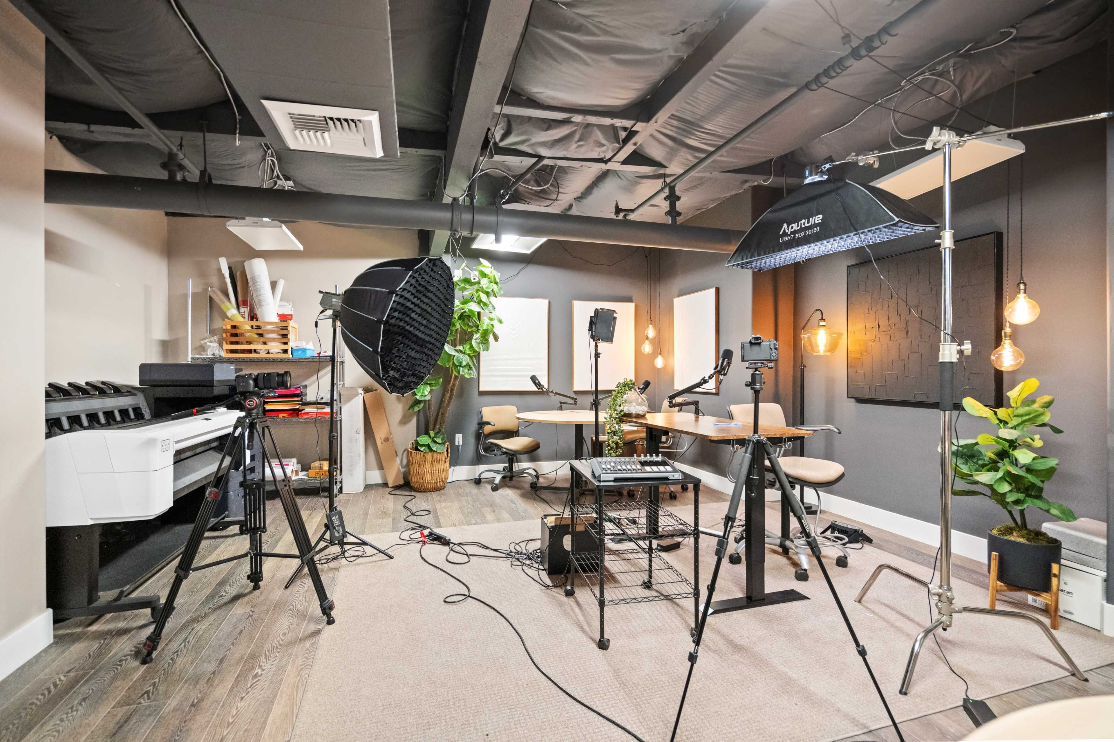 Modern Podcast/Youtube/Video studio Image in Chico, Chico, CA