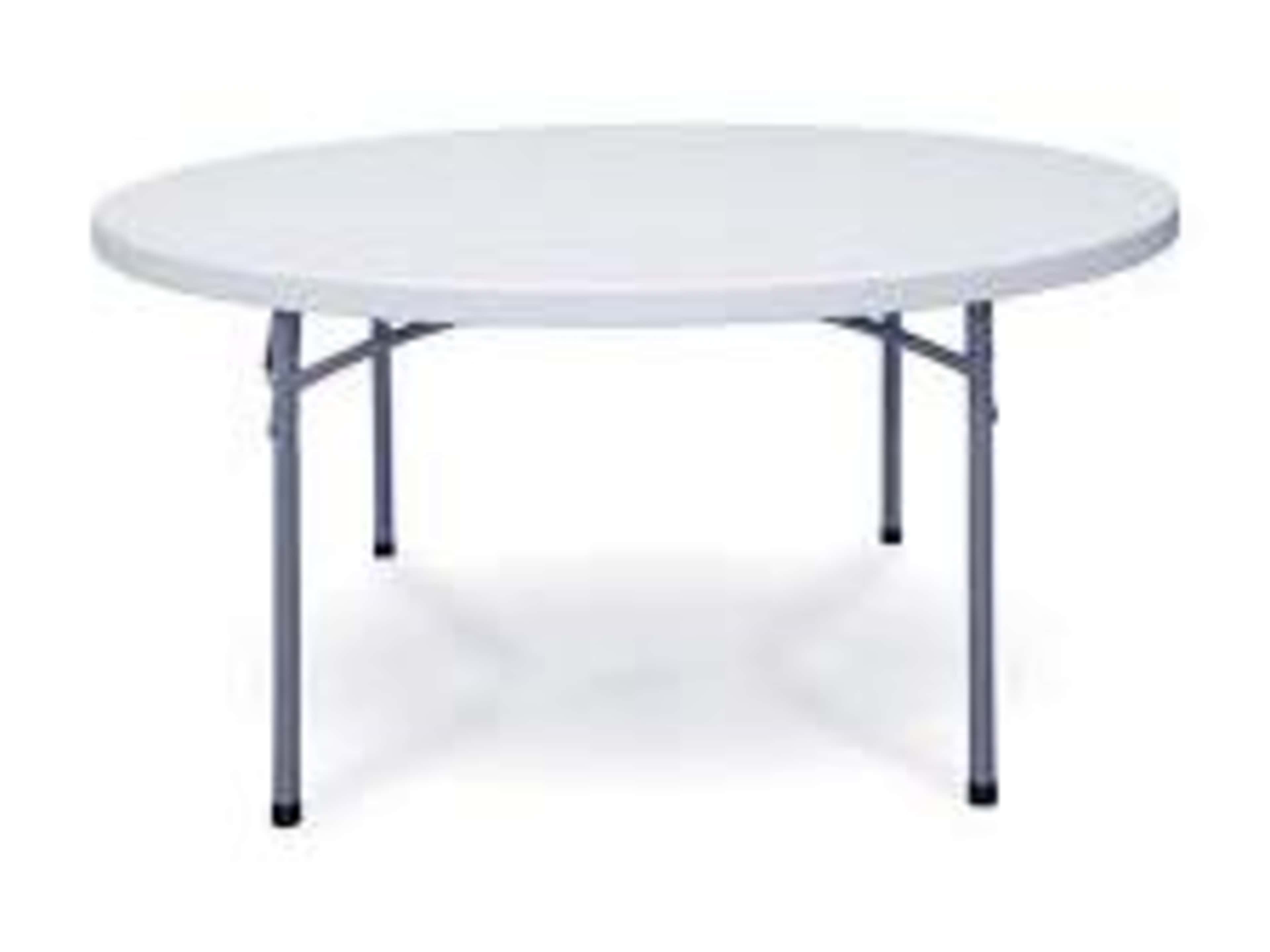 60' round banquet table