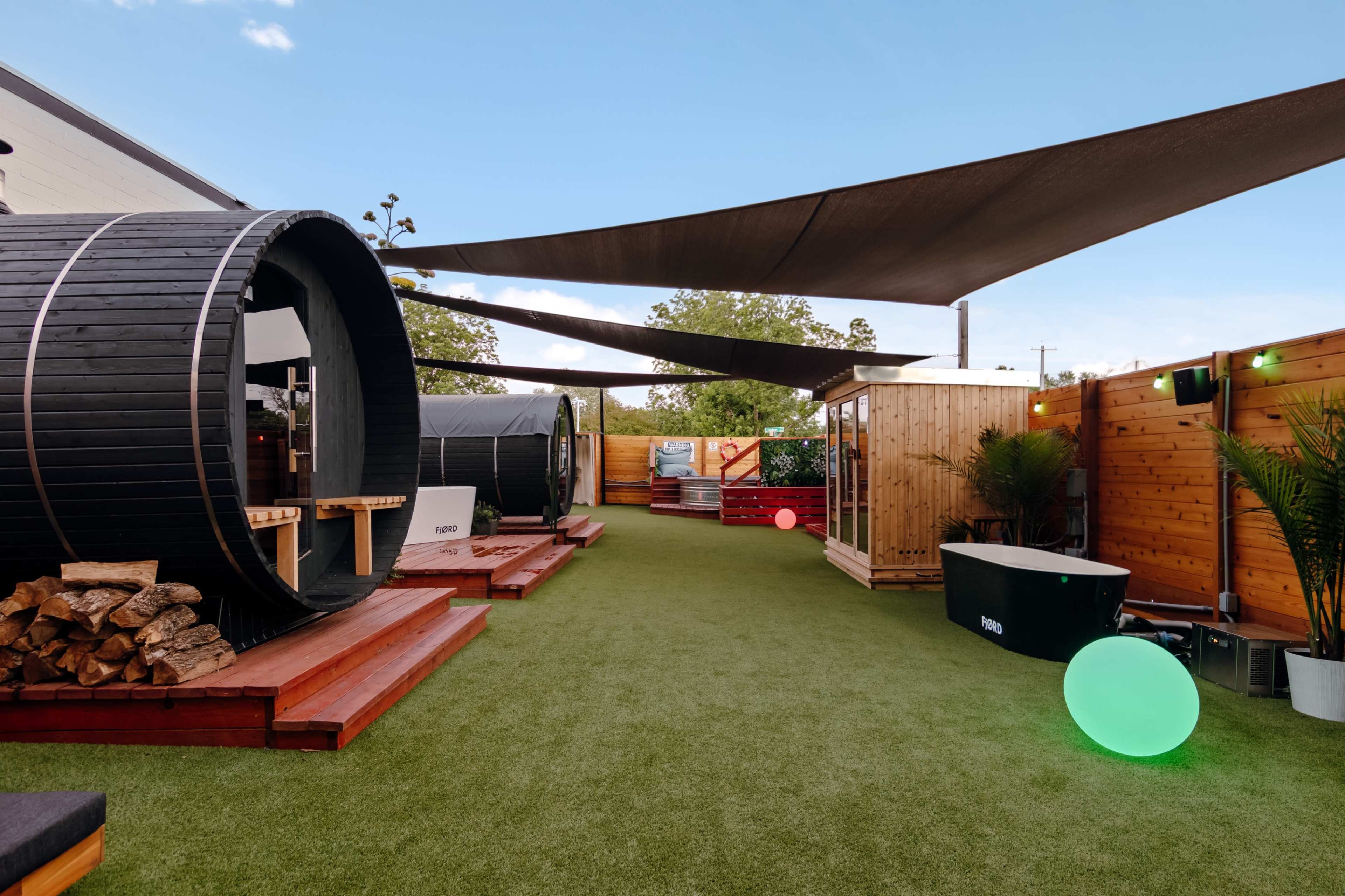 Immersive Bathhouse Experience with Sauna, Cold Plunge & Lounge Image in Govalle, austin, TX